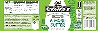 Vista 2 de Onceagain Mantequilla de almendra orgánica ligeramente tostada y cremosa 16 oz