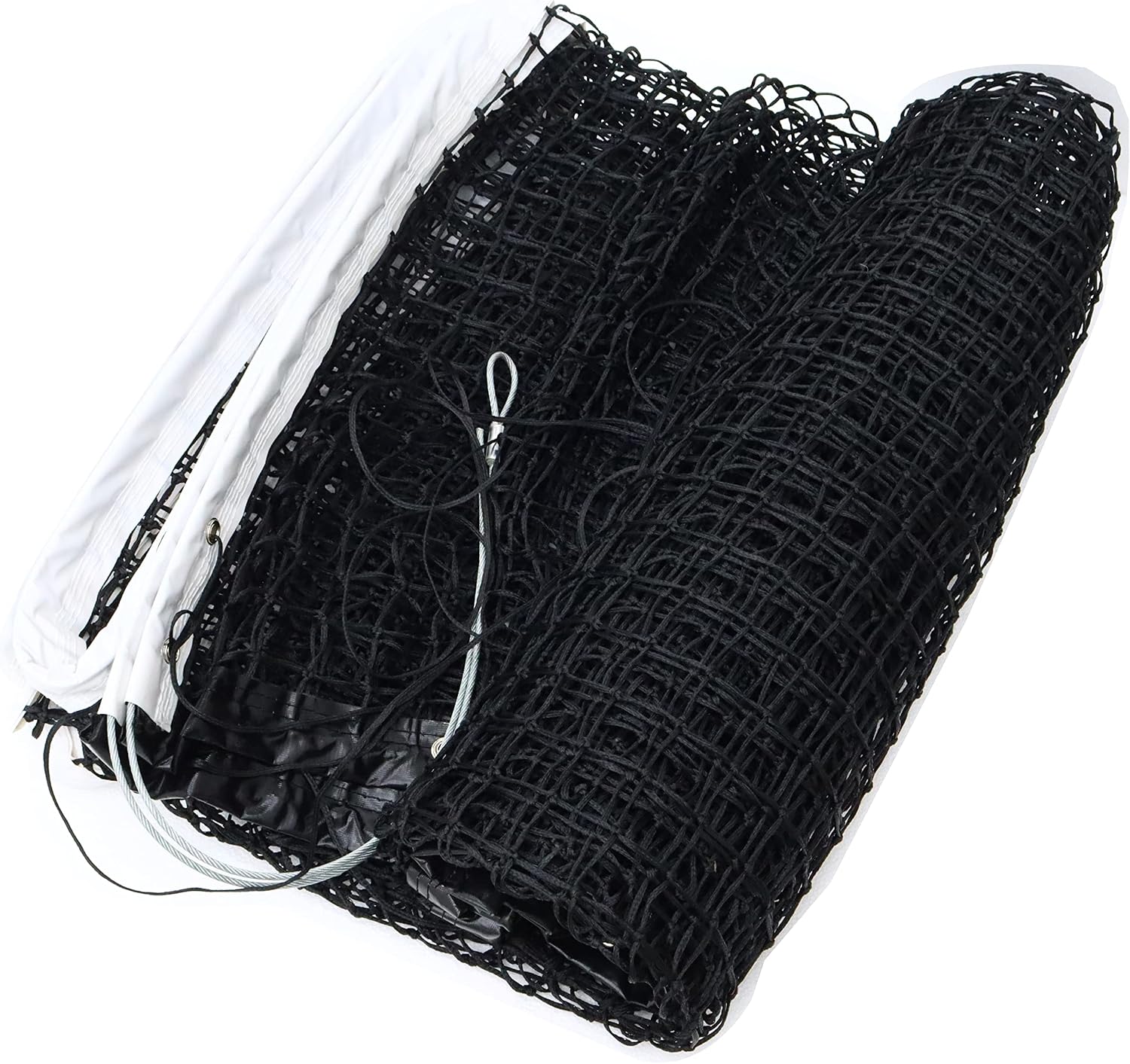 INTSUPERMAI 41.67 ft (12.7M X 107CM) Portable Tennis Net for Outdoor Nylon Sports Training Nets Tennis Net Tennis & Racquet Sports Drop Tennis Net