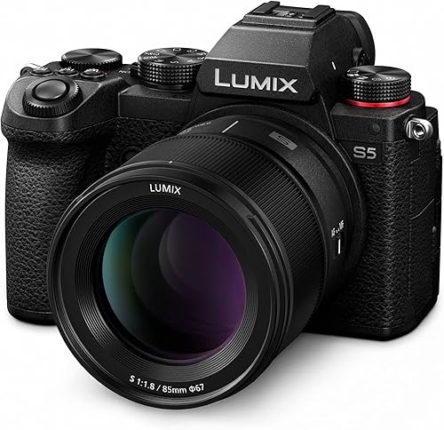 Miniatura 9 de PANASONIC LUMIX S Series lente de cámara, 3.346 in F1.8 L montaje lente intercambiable para cámaras digitales sin espejo, S-S85, negro