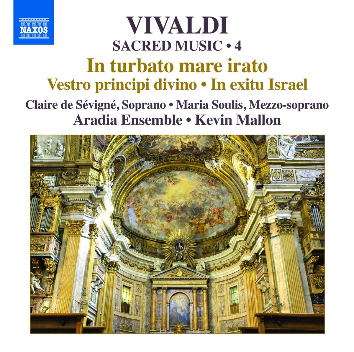 Vivaldi: Sacred Music, Vol. 4 [Audio CD] Vivaldi / Aradia Ensemble / Kevin Mallon; Antonio Vivaldi and Kevin Mallon