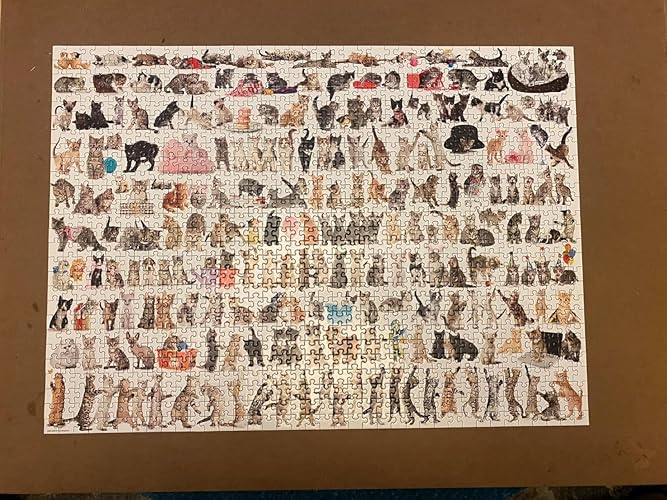 Amazon.co.jp: 1000ピース ジグソーパズル 世界の猫たち : おもちゃ