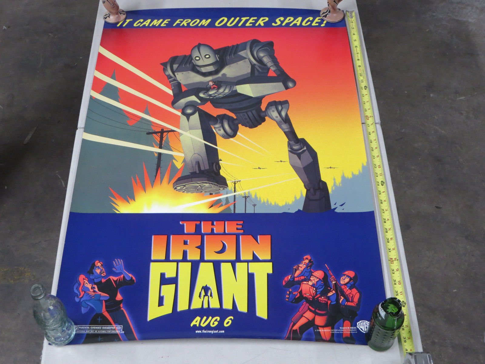 Buy The Iron Giant (1999) US One Sheet Advance Movie 27x40 Modern