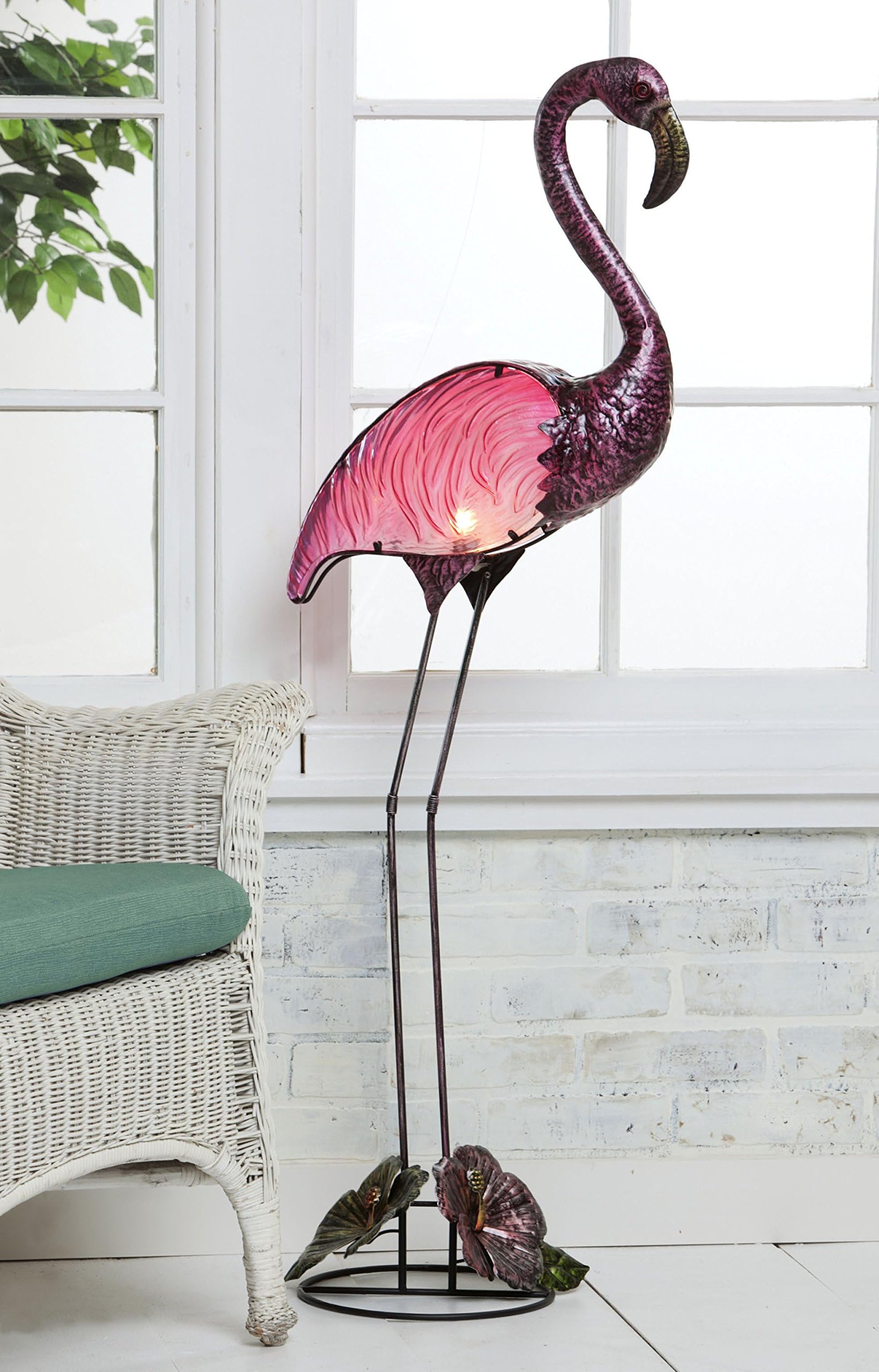 Flamingo Floor Lamp/Outdoor Decor