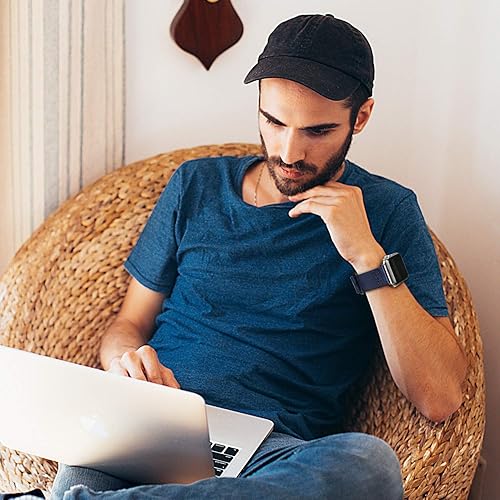 Miniatura 4 de Correa de nailon compatible con Apple Watch Band de 1.654 pulgadas, 1.732 pulgadas, 1.772 pulgadas, 1.575 pulgadas, 1.614 pulgadas, correa deportiva