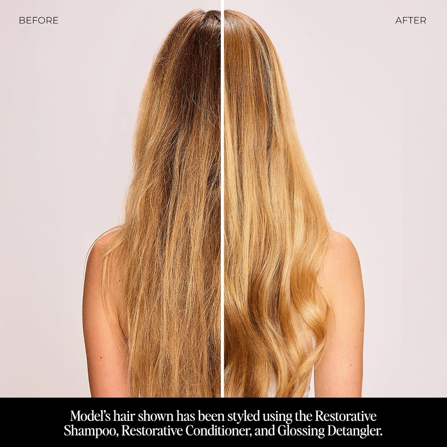 LolaVie Glossing Detangler (5 oz) & Restorative Shampoo (8.5 oz) - Vegan, Cruelty Free, Color Safe - All Hair Types - Image 3