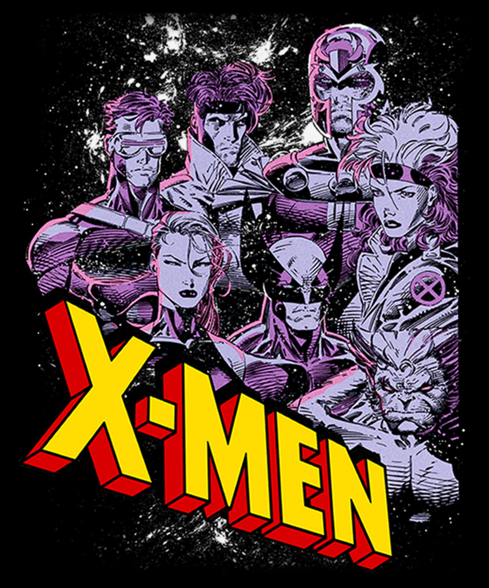 Marvel X-Men Cosmic Team T-shirt męski