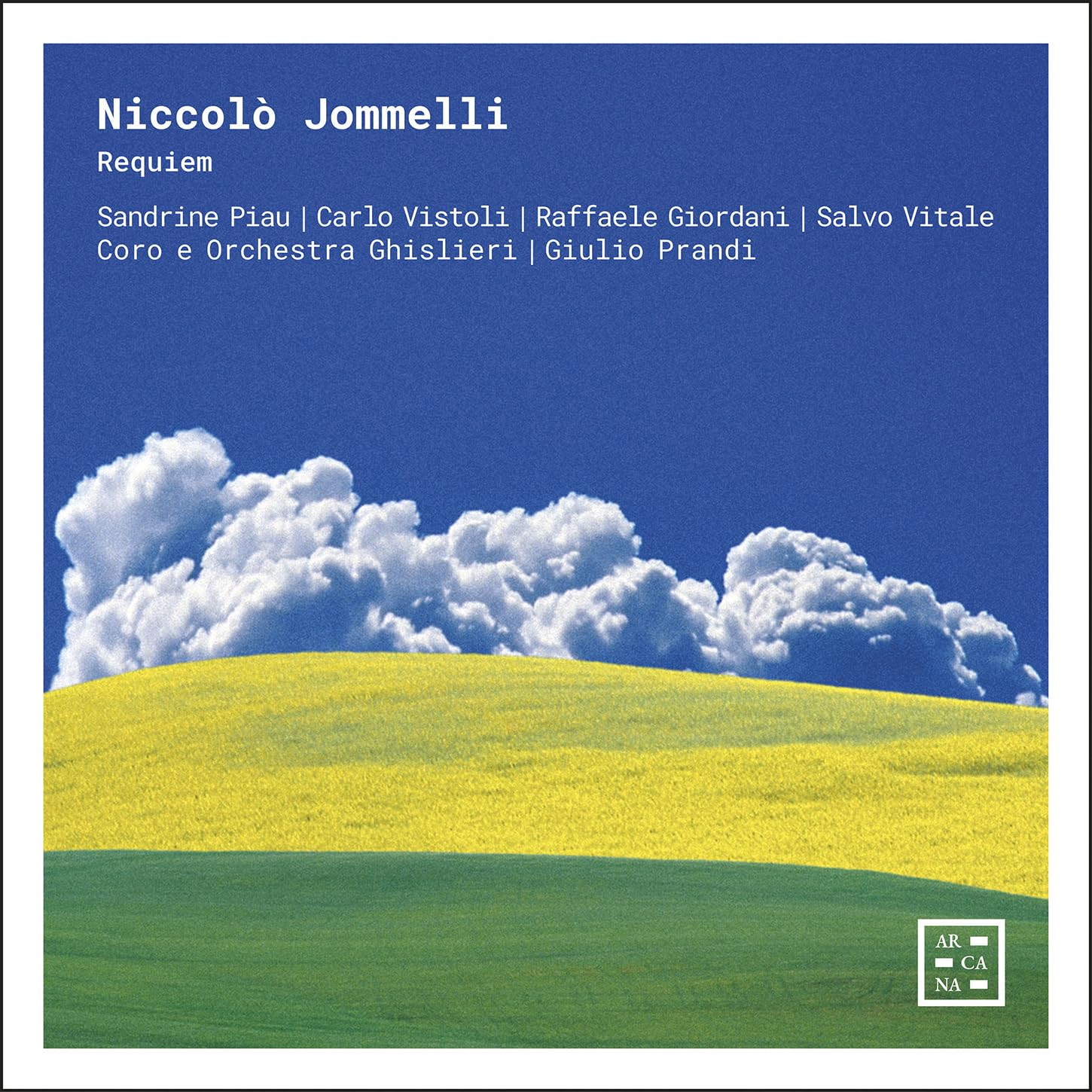 Requiem [Audio CD] Vistoli Coro E Orchestra Ghislieri Prandi Piau Vitale Giordani