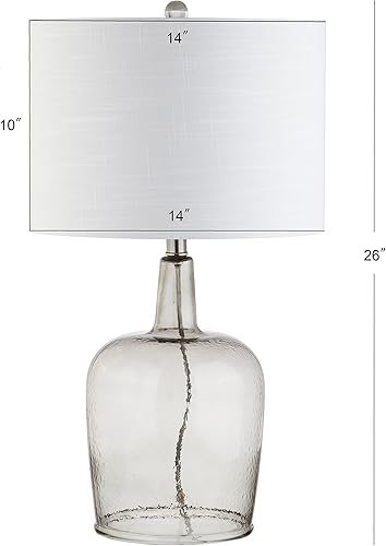 Miniatura 3 de JONATHAN Y JYL4003A Augustine - Lámpara de mesa LED de cristal de 26 pulgadas, moderna y contemporánea, lámpara de mesita de noche para dormitorio,