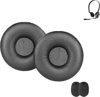 Earpads Replacement Ear Cushions Compatible with Sennheiser PC8 PC 8 USB On-Ear Headphones Ear Pads Cover Parts