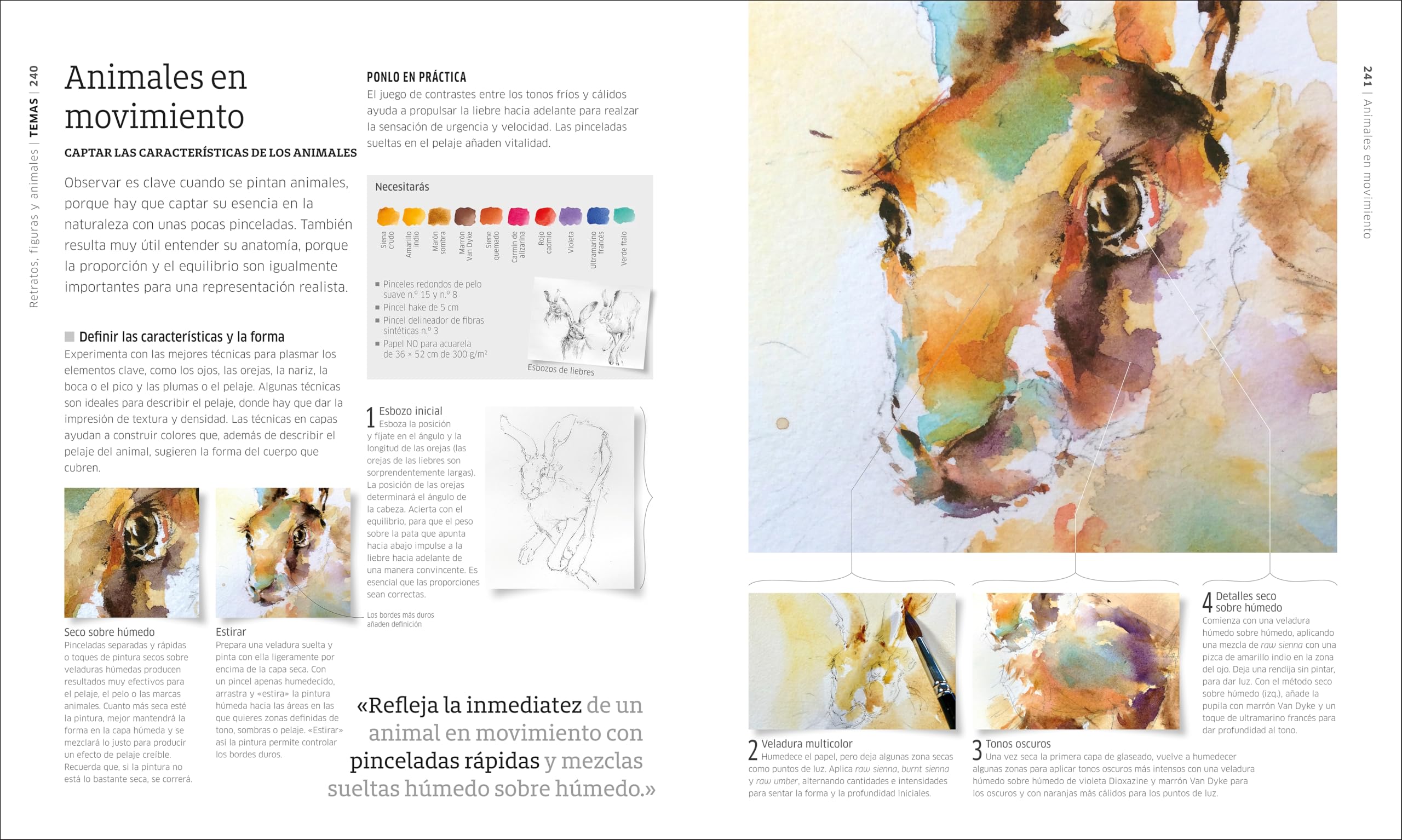 Acuarela. Técnicas artísticas: Aprende todas las técnicas, pinta paisajes y retratos y desarrolla tu propio estilo (Hobbies)