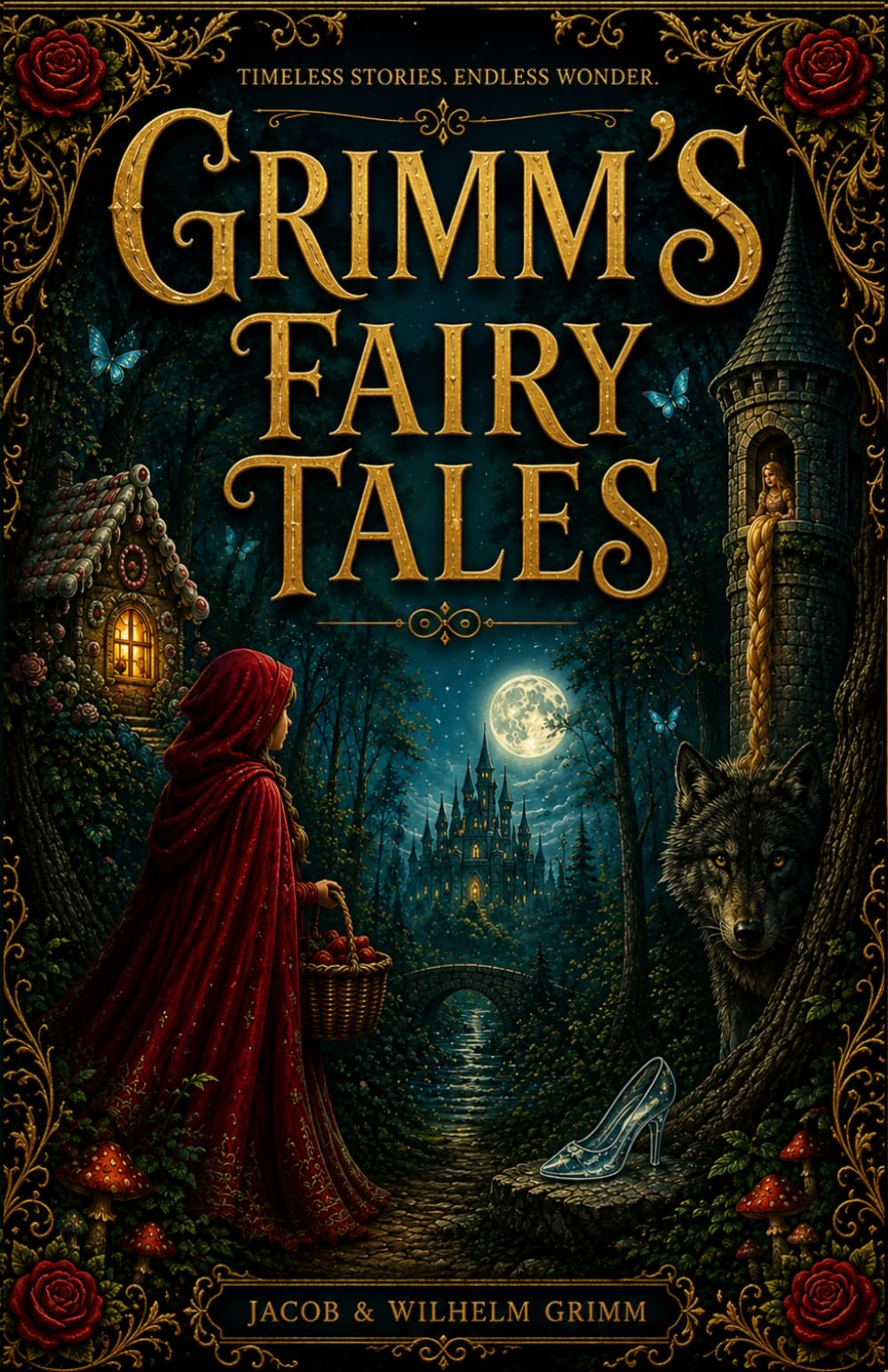 Grimm’s Fairy Tales: Classic Fairy Tale Stories from the Brothers Grimm Collection (Annotated)