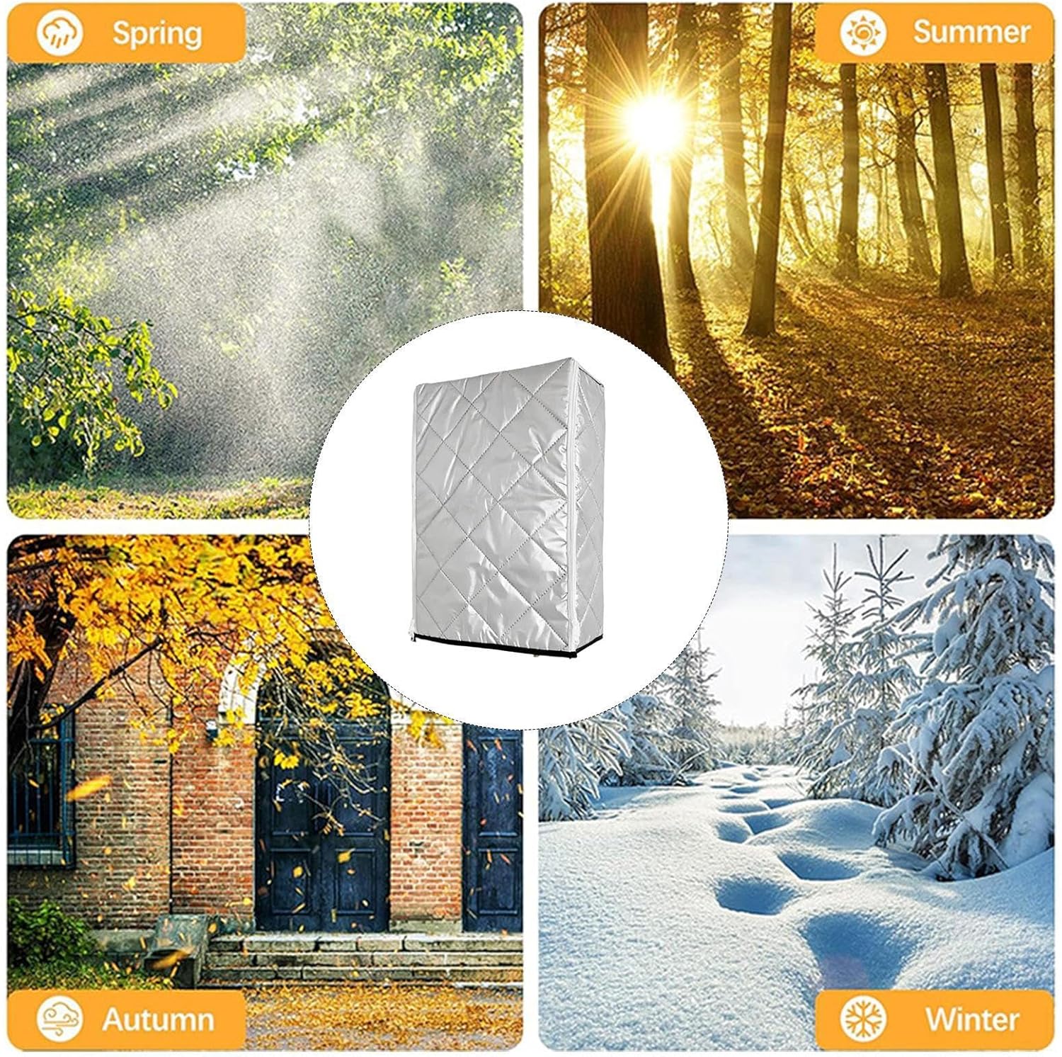 Outdoor Instant Water Heater Cover | Dust Protector for Kitchen Appliances - Tank Heater Blanket | for Outdoor, Cold Weather, Rain, Snow, Winter, Jar