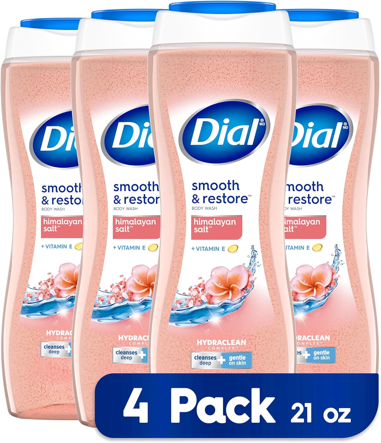 Dial Body Wash, Himalayan Salt, 21 Ounce (Pack of 4) Amazon.ca Beauty & Personal Care