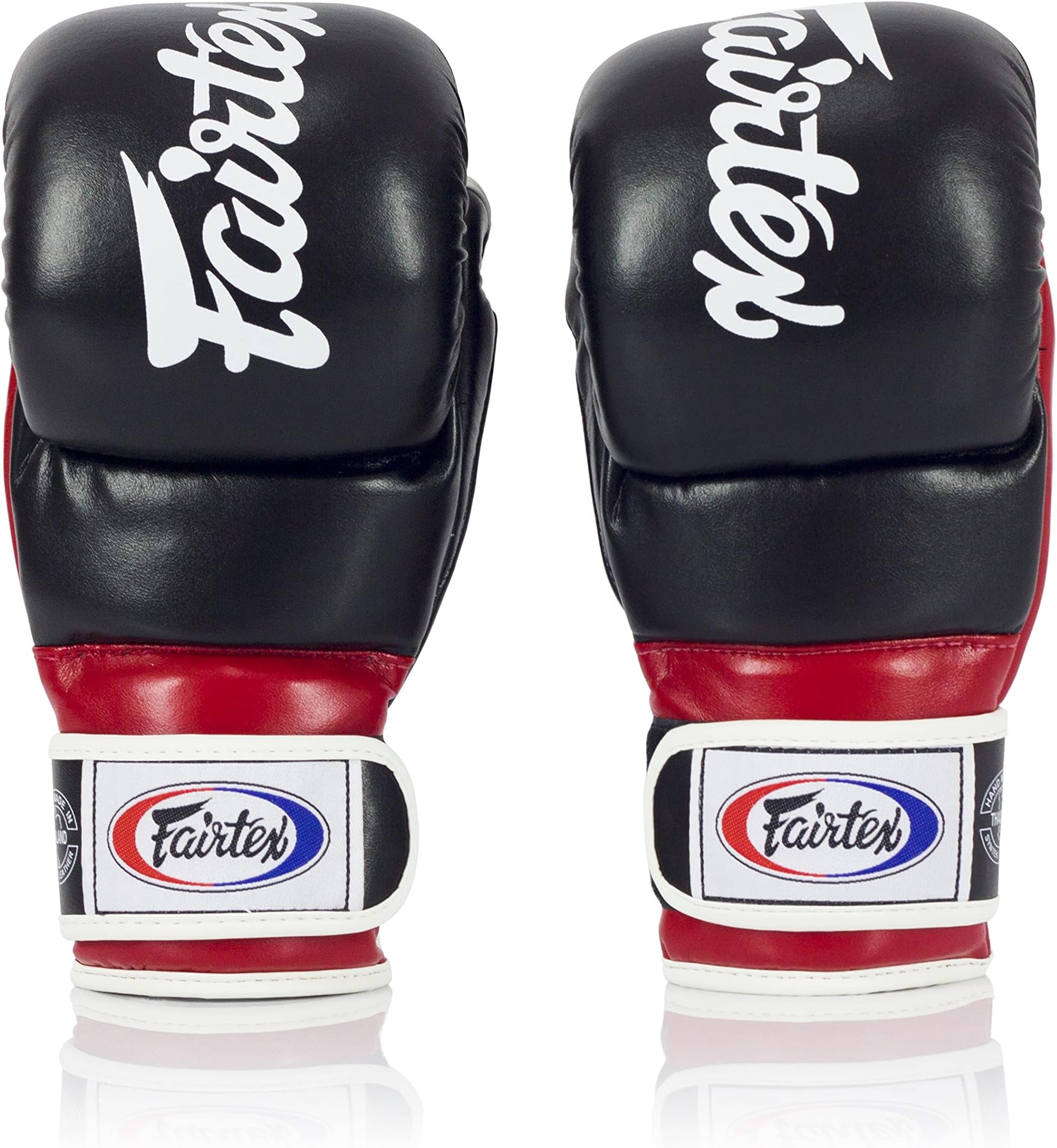 Fairtex FGV18 MMA Boxing Gloves, Leather Muay Thai Martial Arts Training