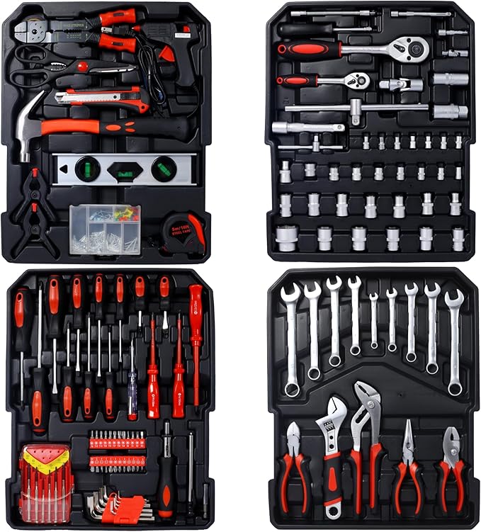 Kit de Herramientas 969 Piezas con Maletín Rodante 4 Cajones miniatura 2