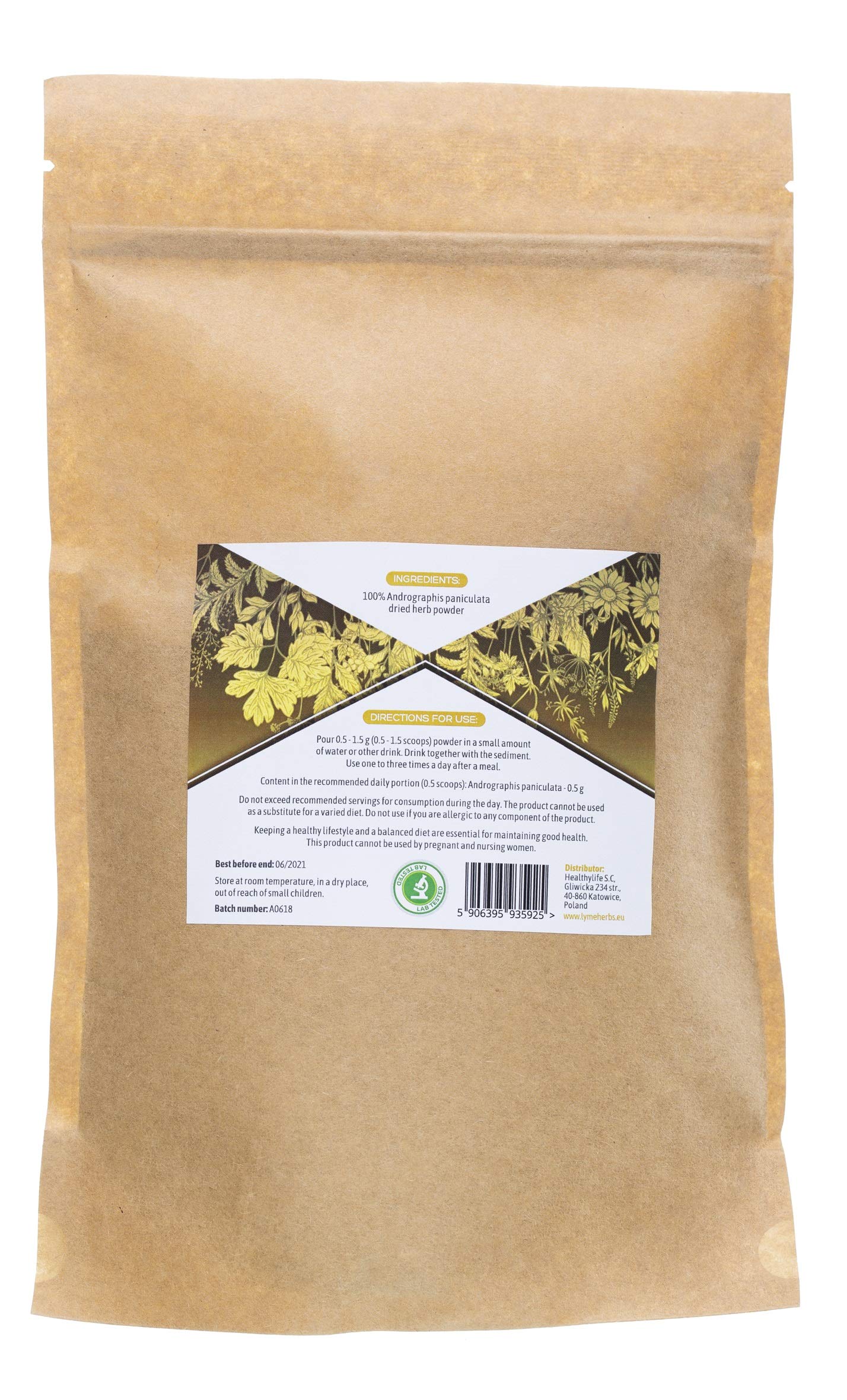 Andrographis (Kalmegh) Pulver (250 g)
