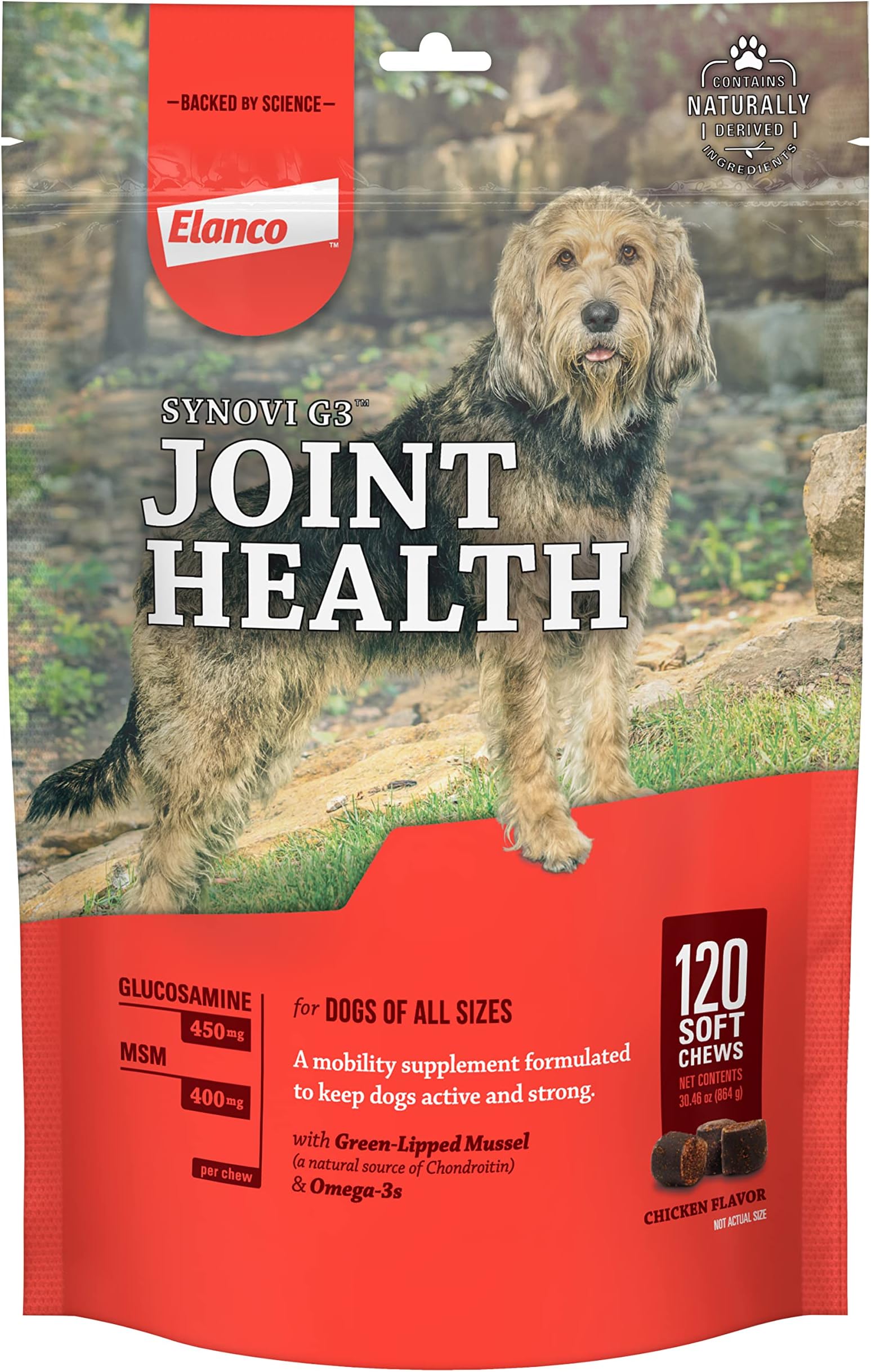 Bayer Animal Health DVM Resources SynoviG3 Soft Chews, 240 C