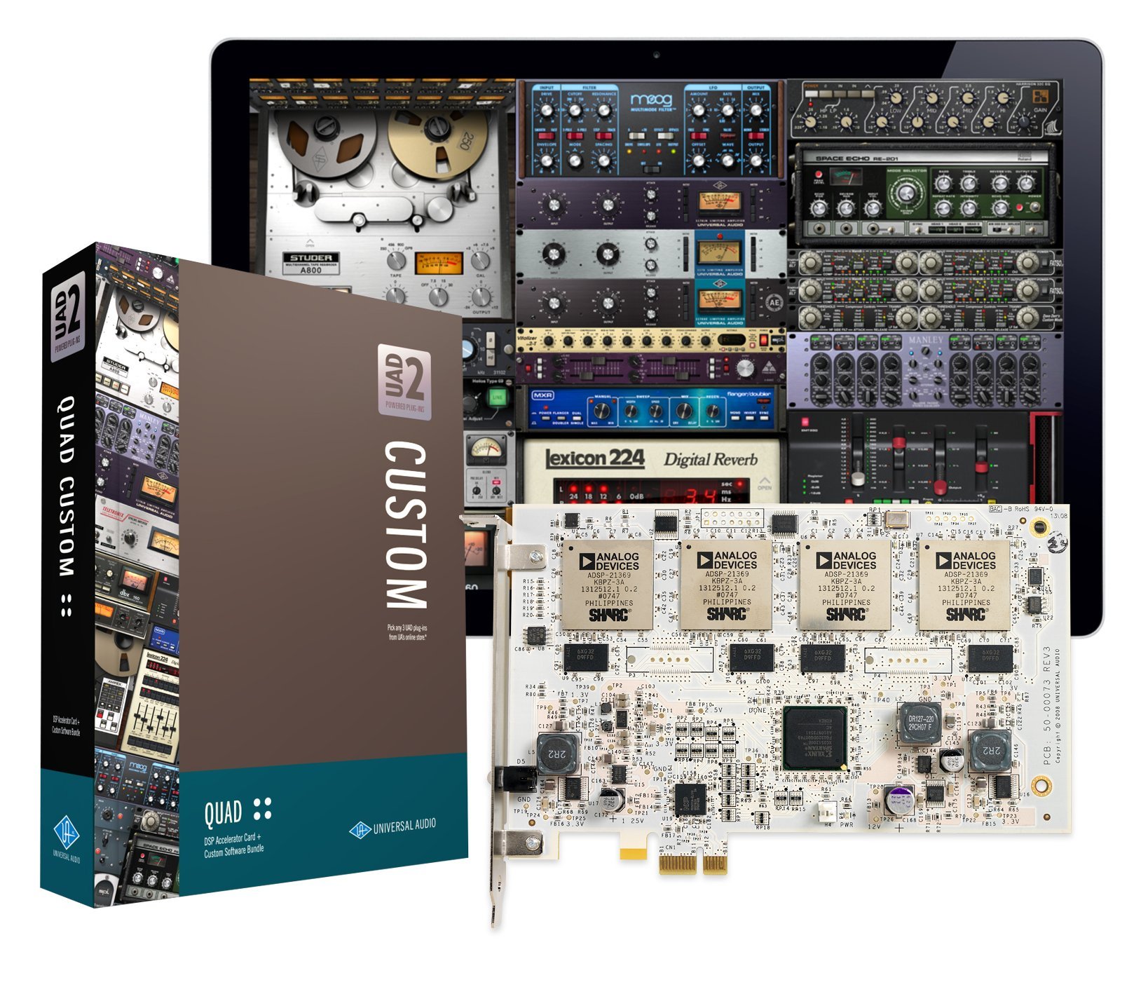 Amazon.com: Universal Audio UAD-2 QUAD Custom PCIe DSP Accelerator 