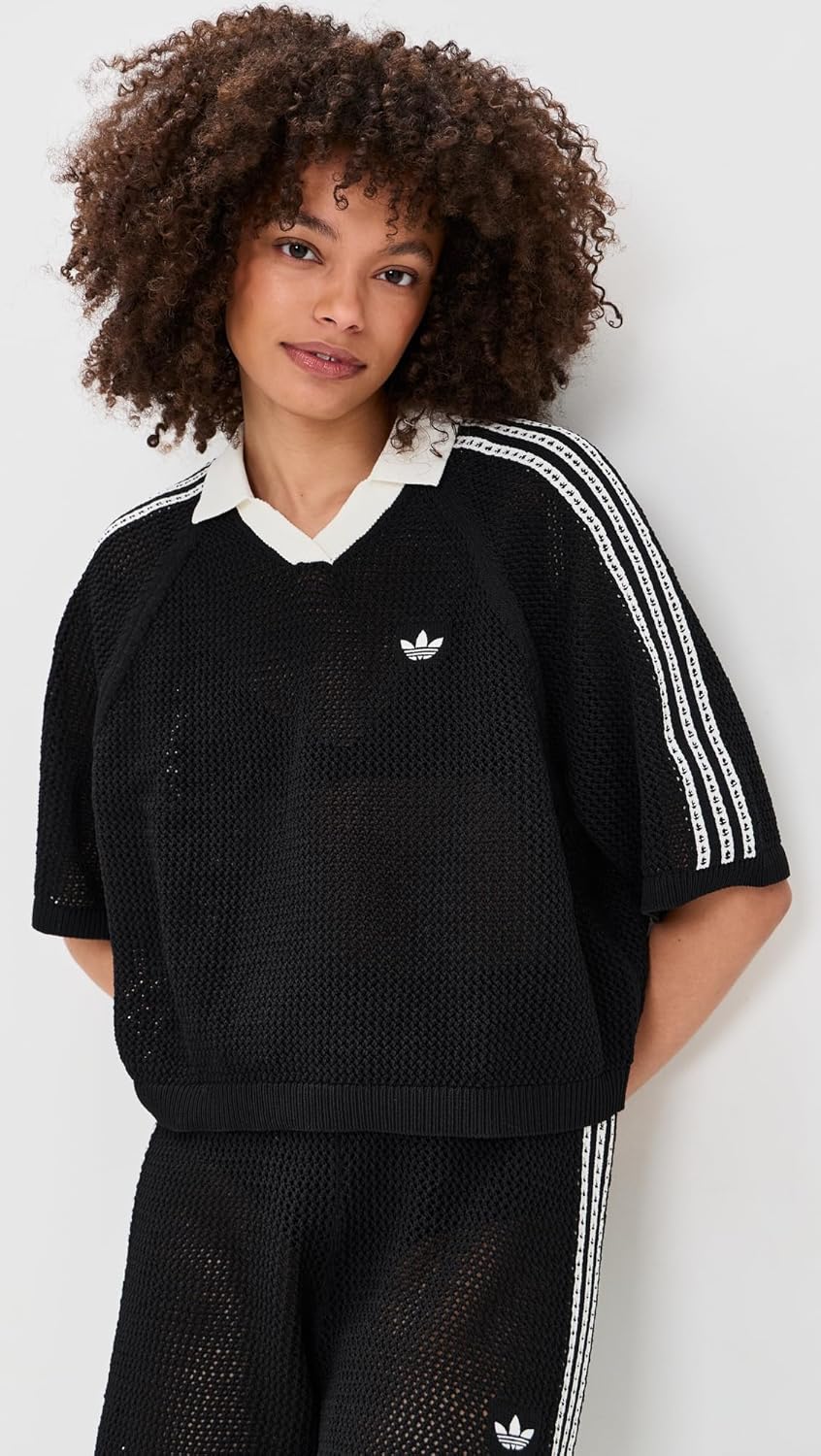 adidas Women's Crochet Polo