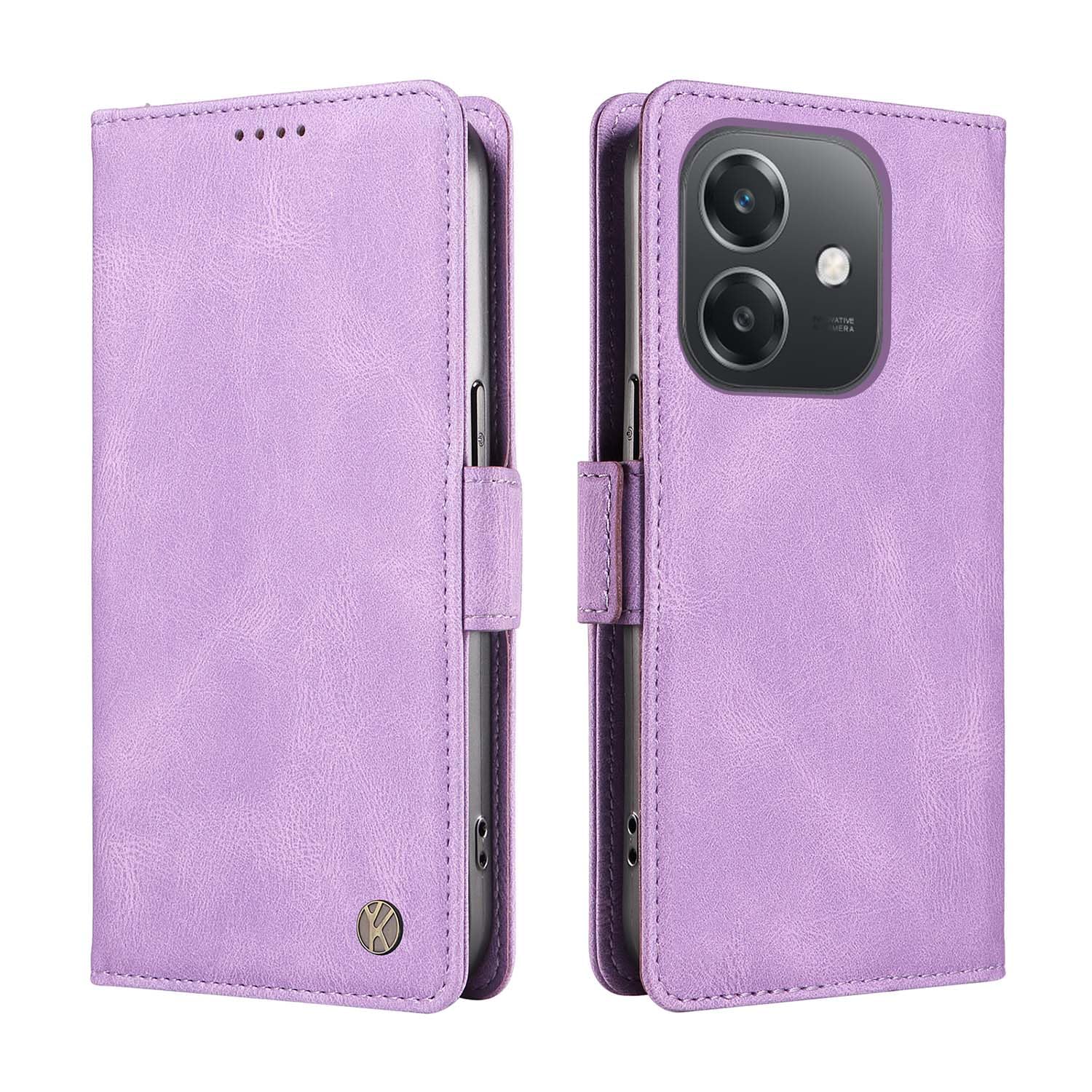 ILING Cover For OPPO A40 4G / OPPO A40M / OPPO A60 5G, Premium PU