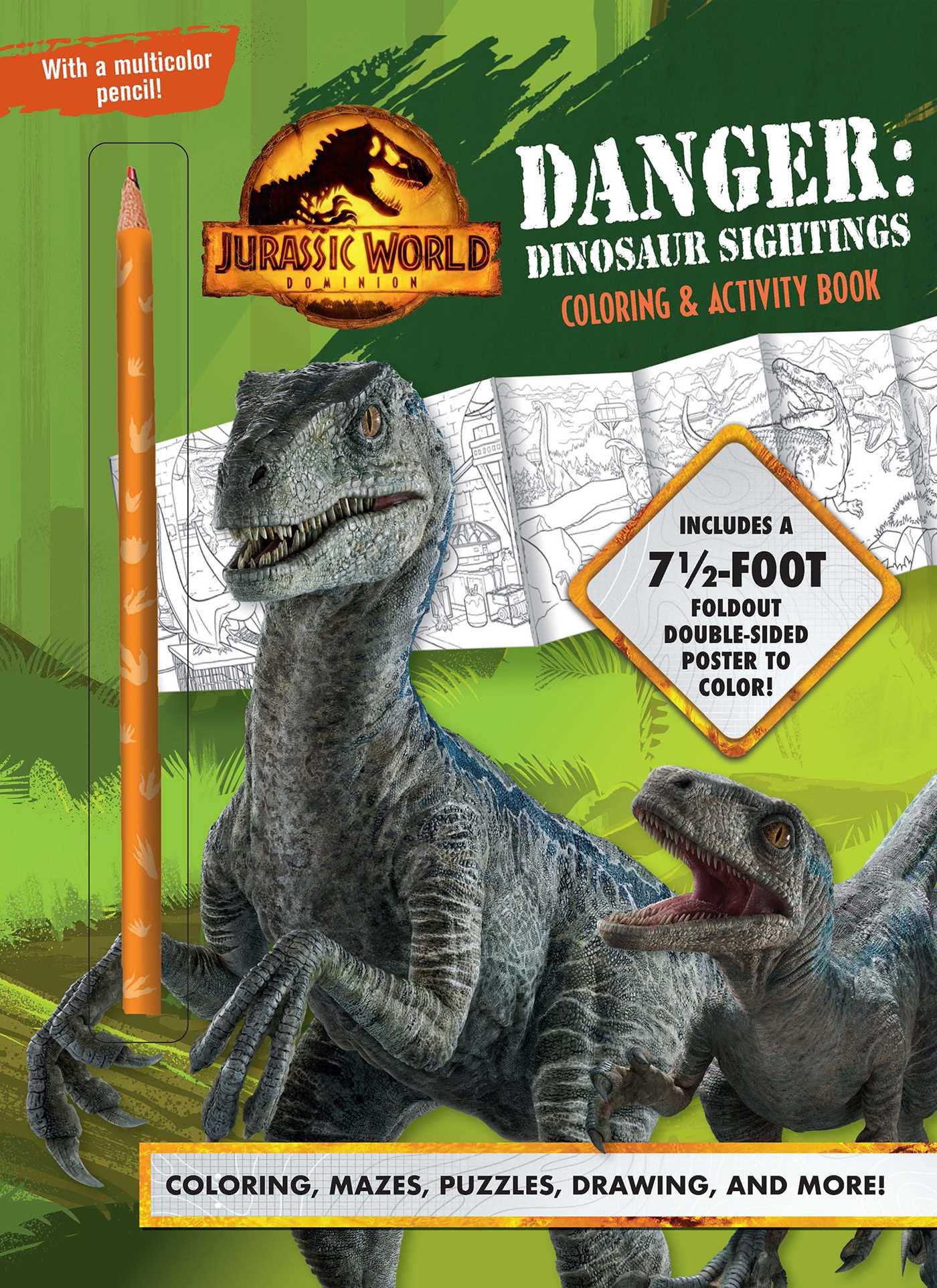 Buy Jurassic World Dominion Danger Dinosaur Ings Coloring And 