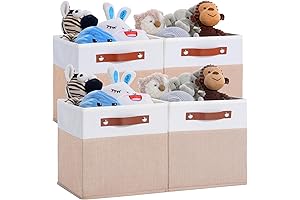 Cube Storage Bins 11x11x11 for Closet Organizers, Fabric Storage Cubes Shelf Basket