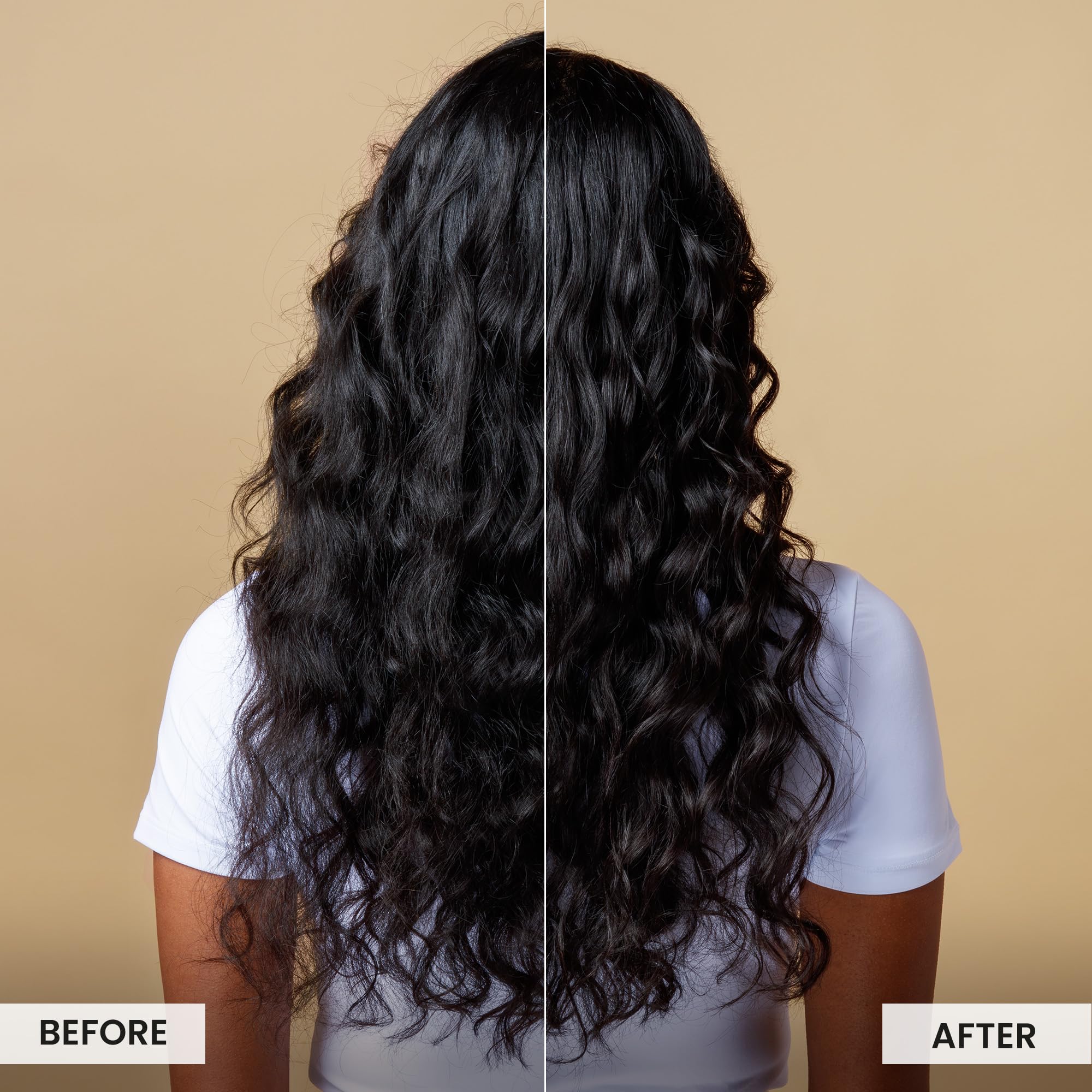 CURLSMITH CurlShield Cream - Multi-Benefit Heat Protection Cream, For Dry Styling - For All Curls, Coils & Waves (4.4 oz)