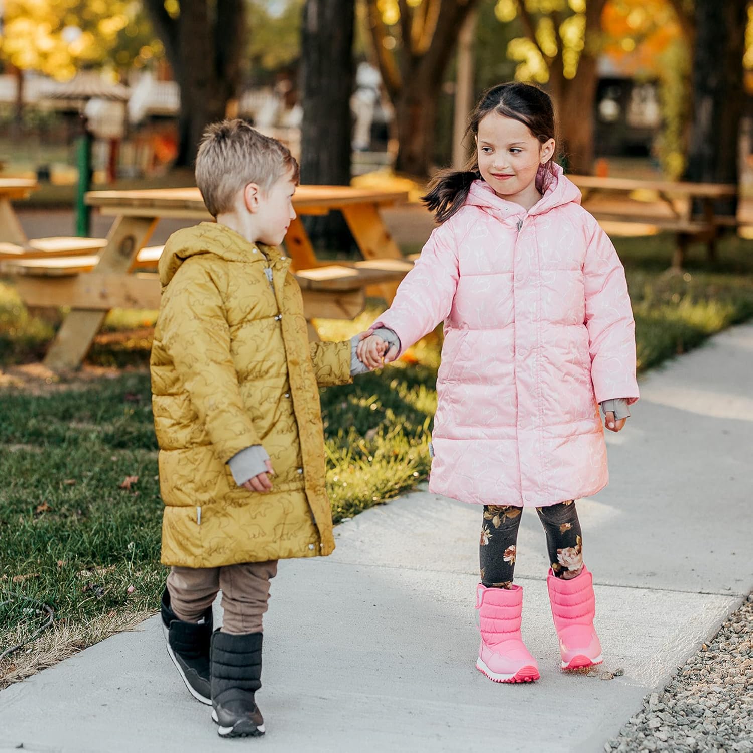 JAN & JUL Insulated Winter Coat, Sherpa Lined Cozy Jacket for Kids - Image 6