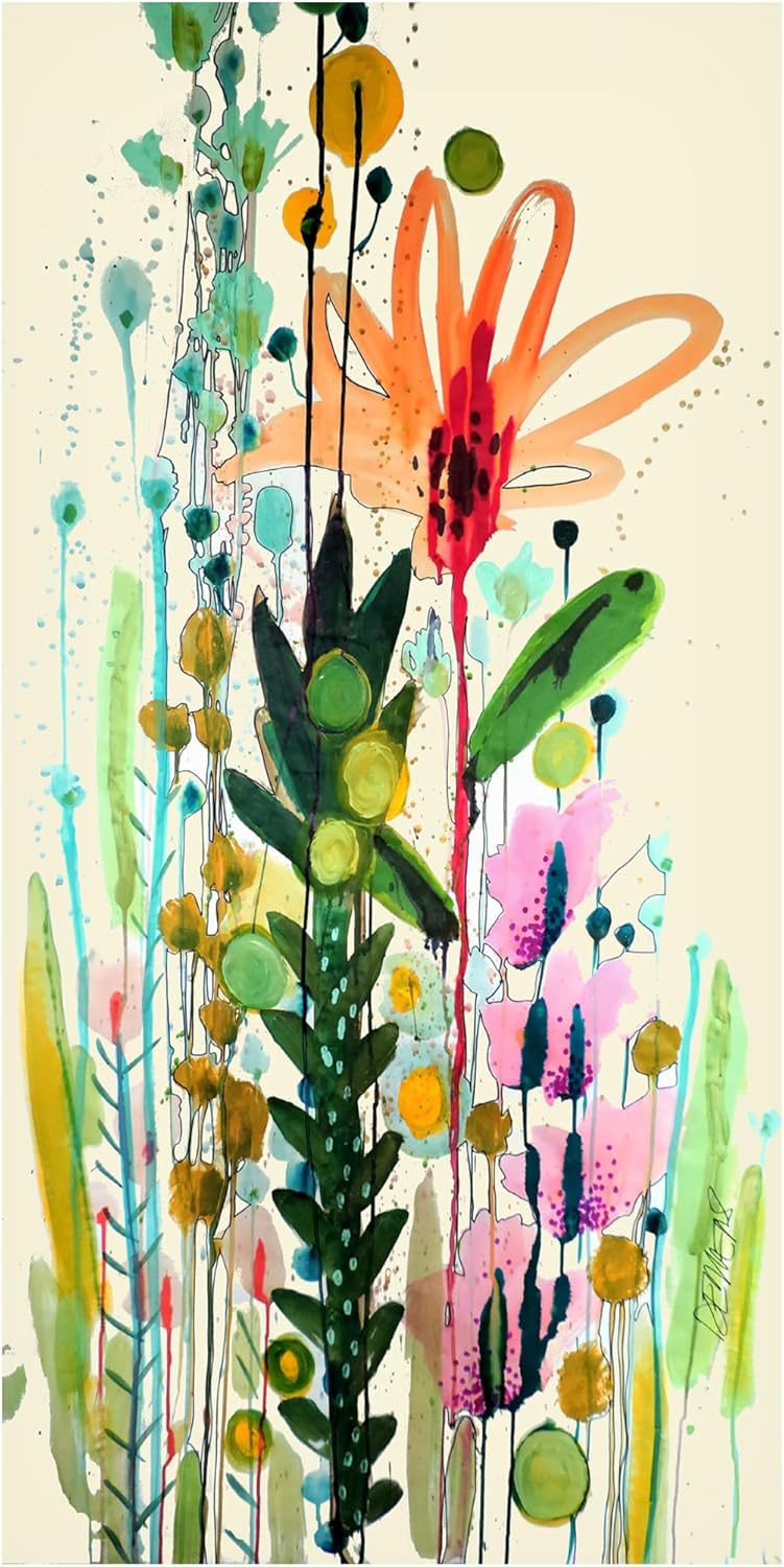 Wrapped Canvas Wall Art - Sylvie Demers 'Laredo' Wall Art for Living Room, Bedroom, or Office Décor - 10x19