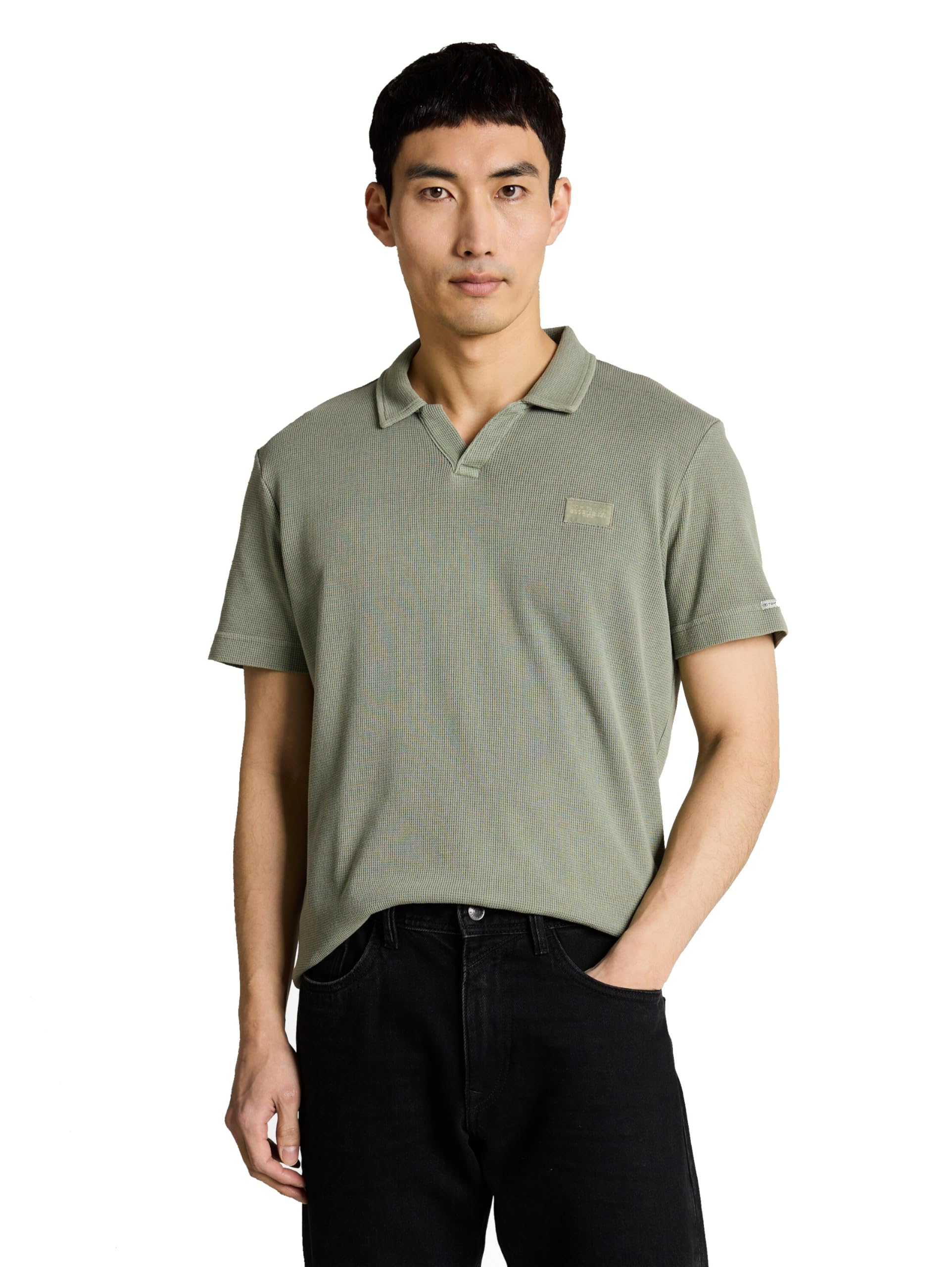 TOM TAILOR Herren Poloshirt mit Resort-Kragen