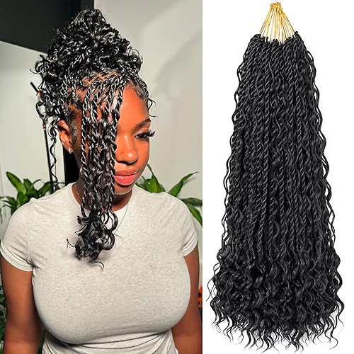 14 Inch Senegalese Twist Crochet Hair with Curly Ends Pre-Looped