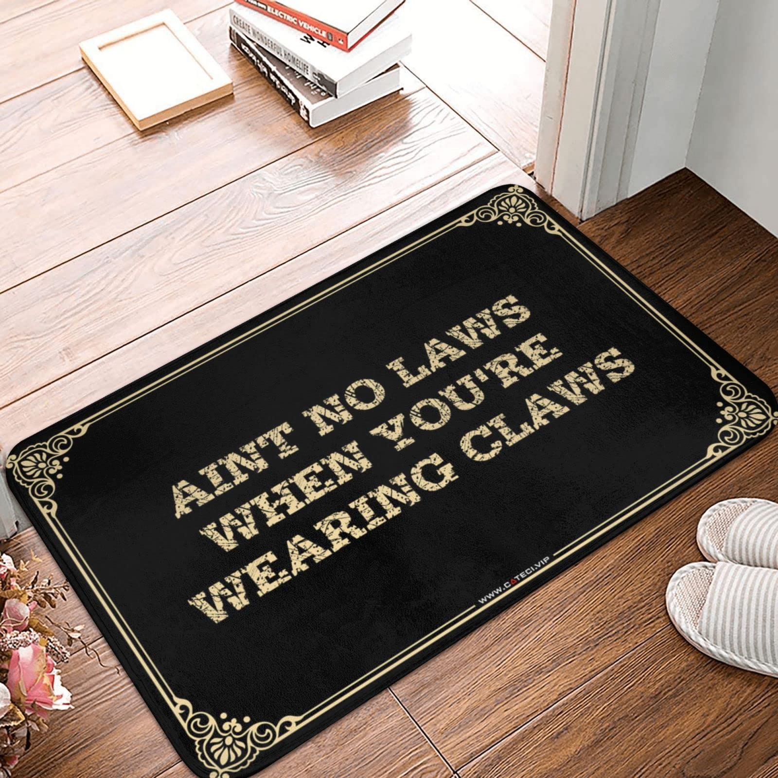 Tapis de bienvenue d'intérieur pour une décoration de bureau amusante