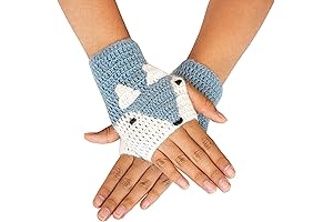 Peruvian Hand-Knitted 100% Alpaca wool Mittens for Women