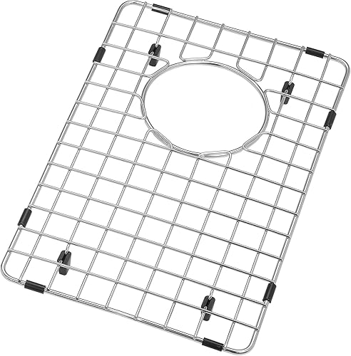 Miniatura 6 de STARSTAR Estación de trabajo con repisa de acero inoxidable 304 de acero inoxidable 304 fregadero de cocinapatiobarlavanderíaoficina, con rejilla,