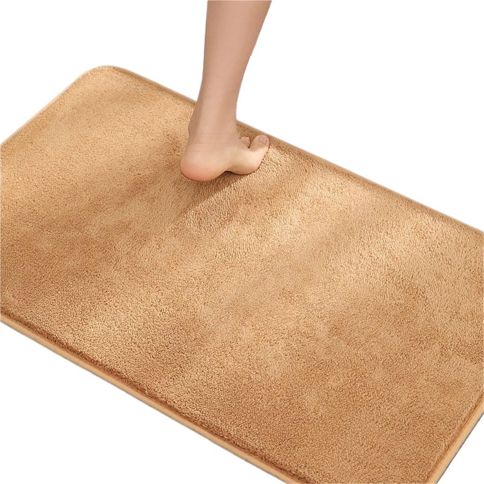 Tapis de bain absorbant champagne 40x60 lavable en machine