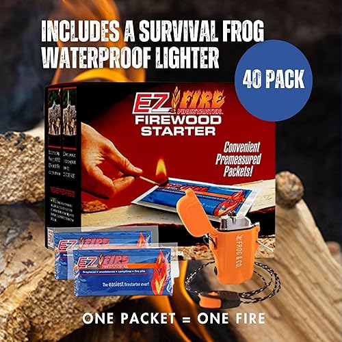 Miniatura 3 de Paquetes de gel de arranque de fuego seguros, multiusos, eficaces e impermeables para uso en interiores o exteriores y encendedor Tesla resistente