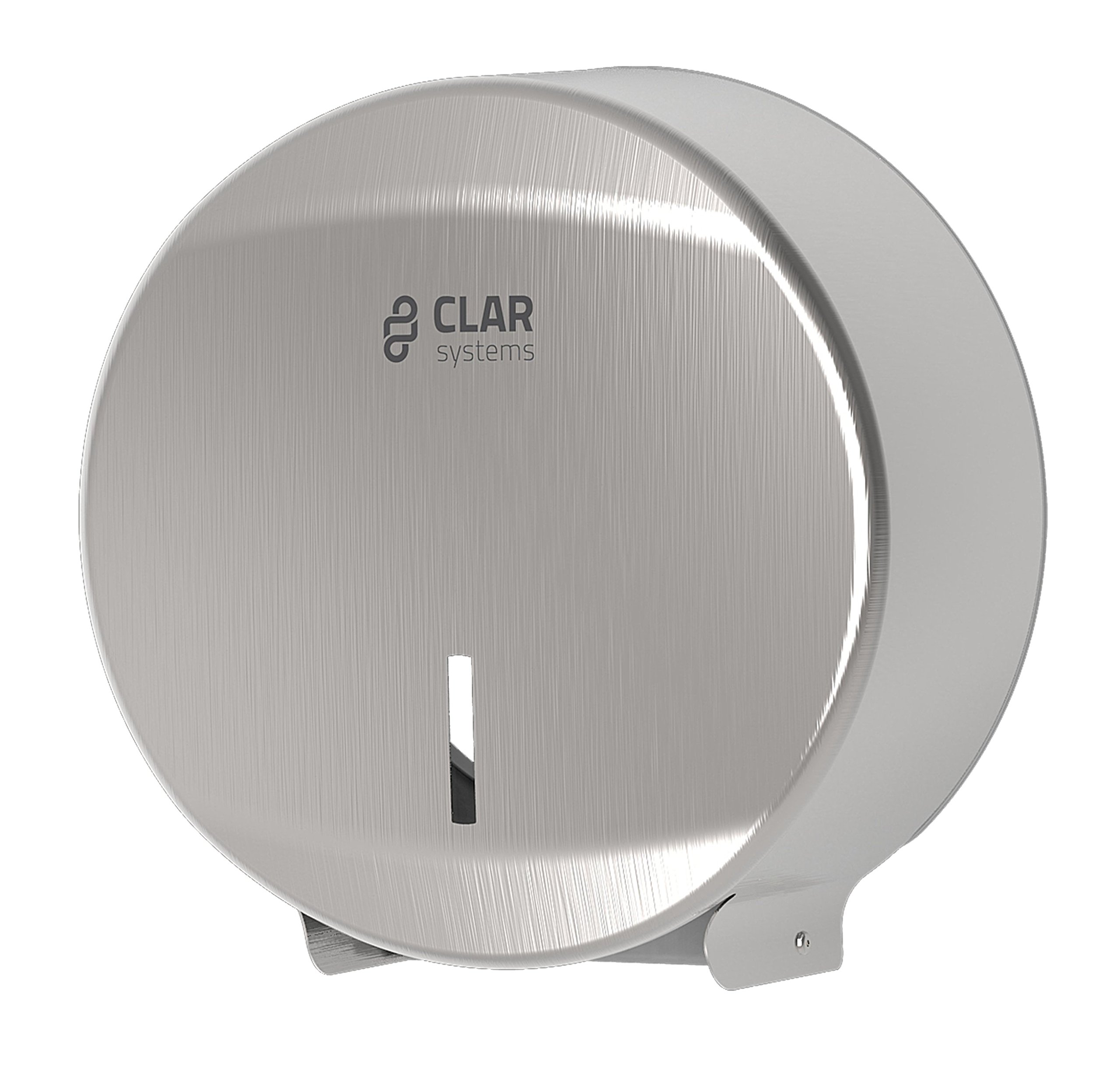 Clar Systems P4300SA Dispensador de Papel Higiénico en Rollo, Acero Inoxidable Satinado