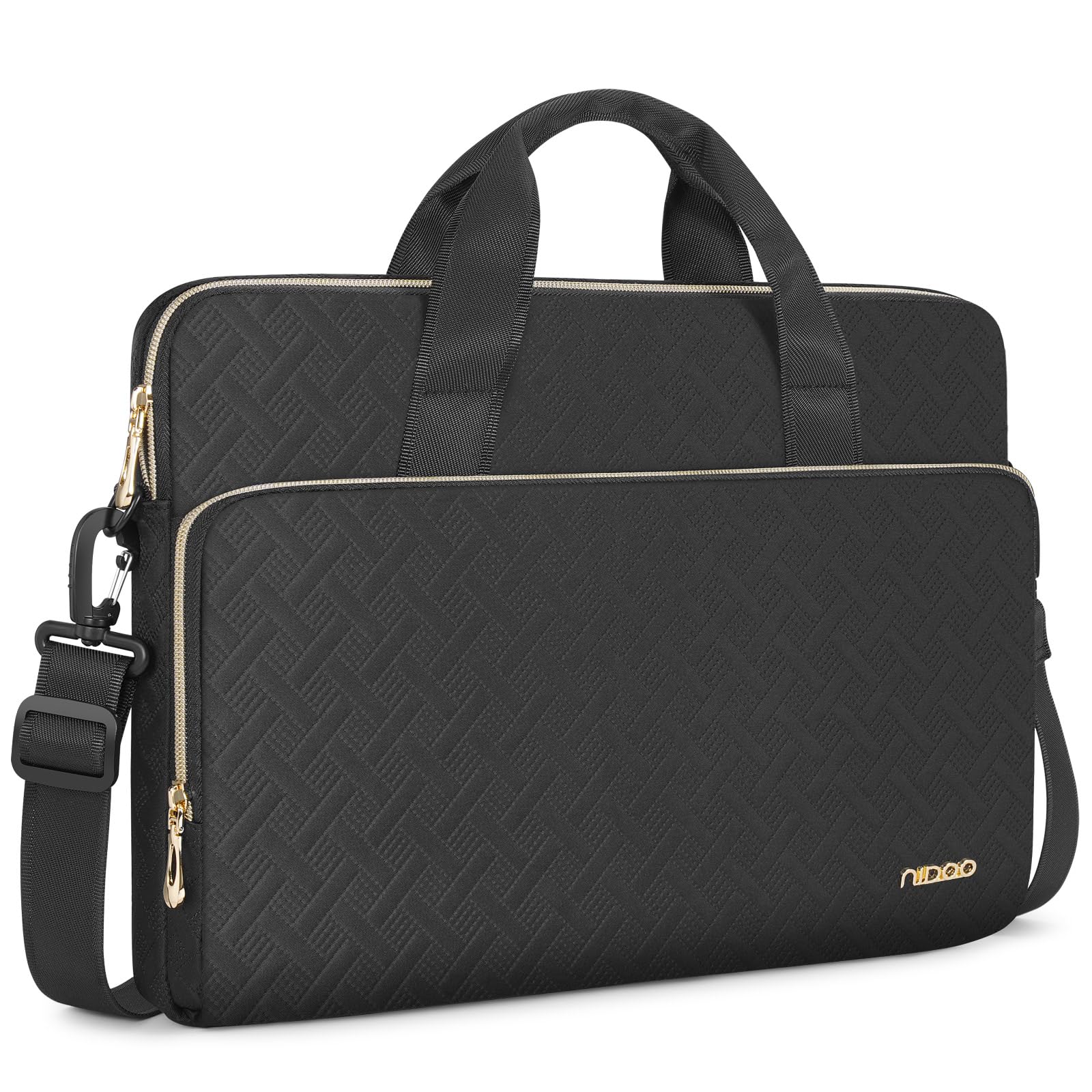 Mallette de protection 16 pouces NIDOO en textile premium pour ordinateur portable