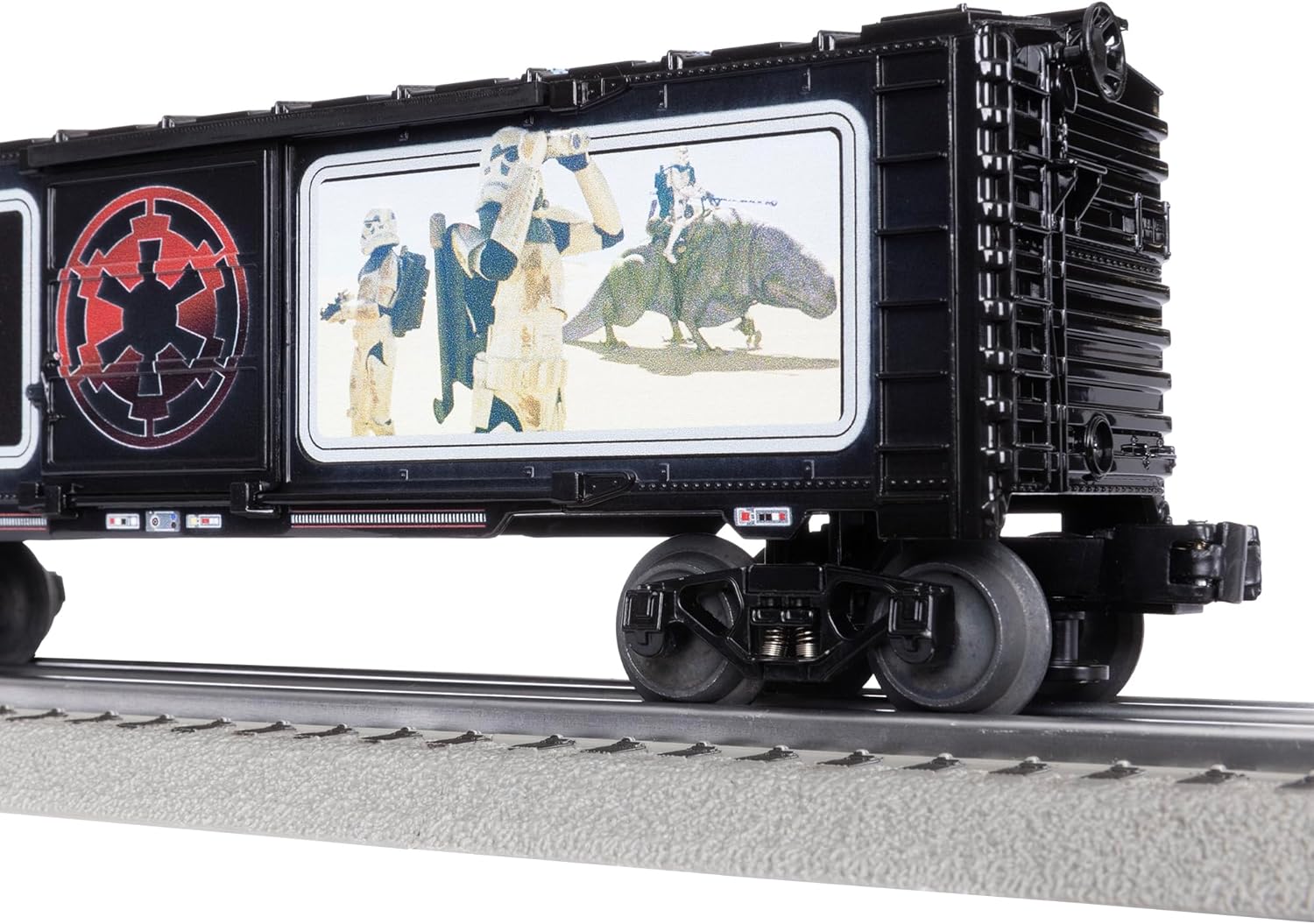Lionel Star Wars Stormtroopers O Gauge Boxcar Train Car, Character Series Model Train Car with Diecast Trucks, Operating Couplers, Ages 14+
