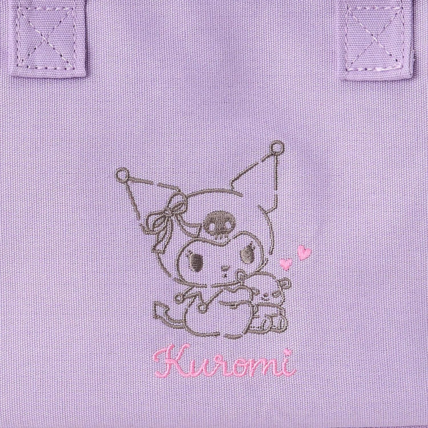 Sanrio 298484 Insulated Lunch Bag with Wire Cloth, Gusset, Bento Box Holder, Lunch Tote