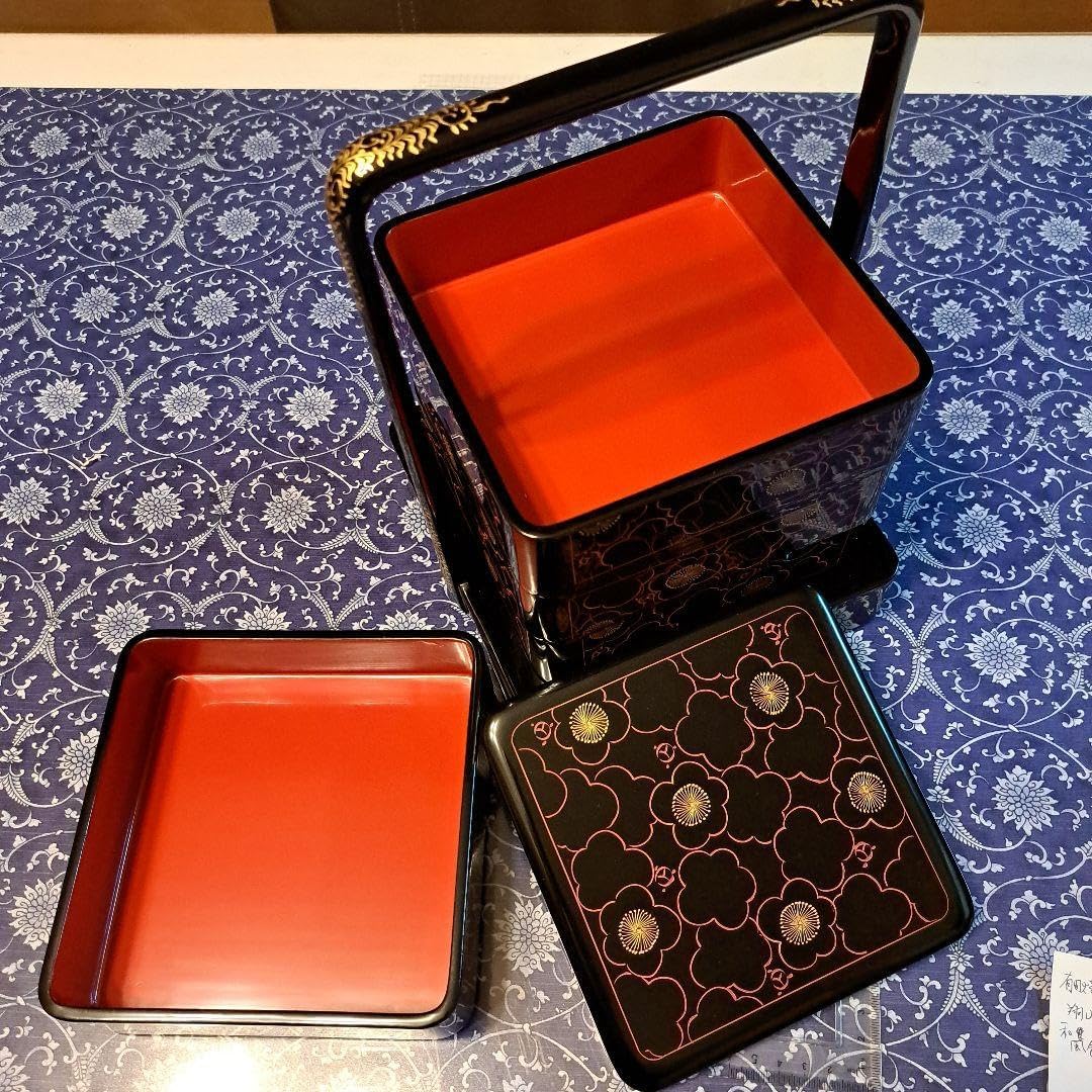 骨董 輪島塗 平蒔絵重箱 【公式通販】