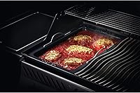 Vista 3 de Napoleon Grill Roasting Pan - Porcelain Enameled, Drop-in Roasting Pan, 17.75 in x 28.6 in, Fits Prestige/Prestige PRO/Rogue Grills, Retractable