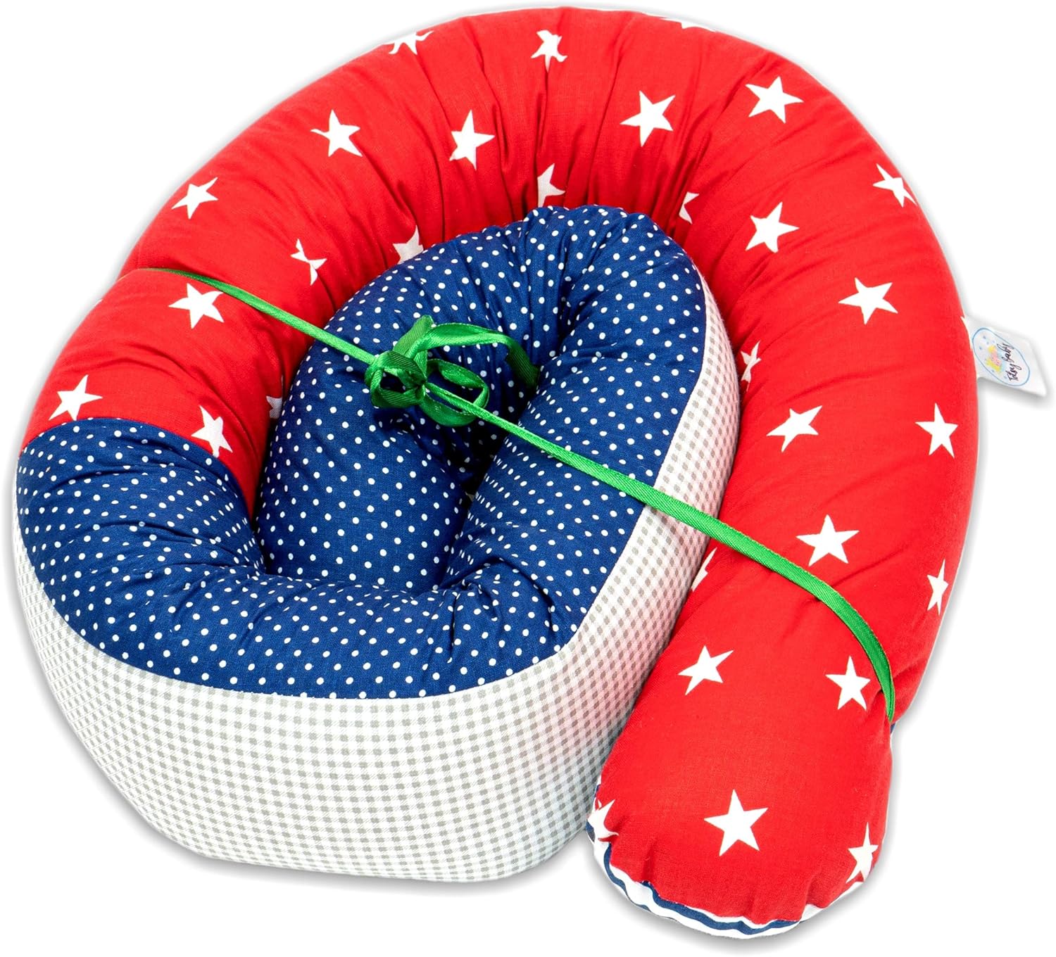 Boudin De Porte Cousu A La Main Dans Lue Patchwork 210 Cm Tour De Lit Pour Bebe 300 Cm Bleu Rouge Coton La Chambre De Bebe Bebe Et Puericulture Sistemicagroup Cl