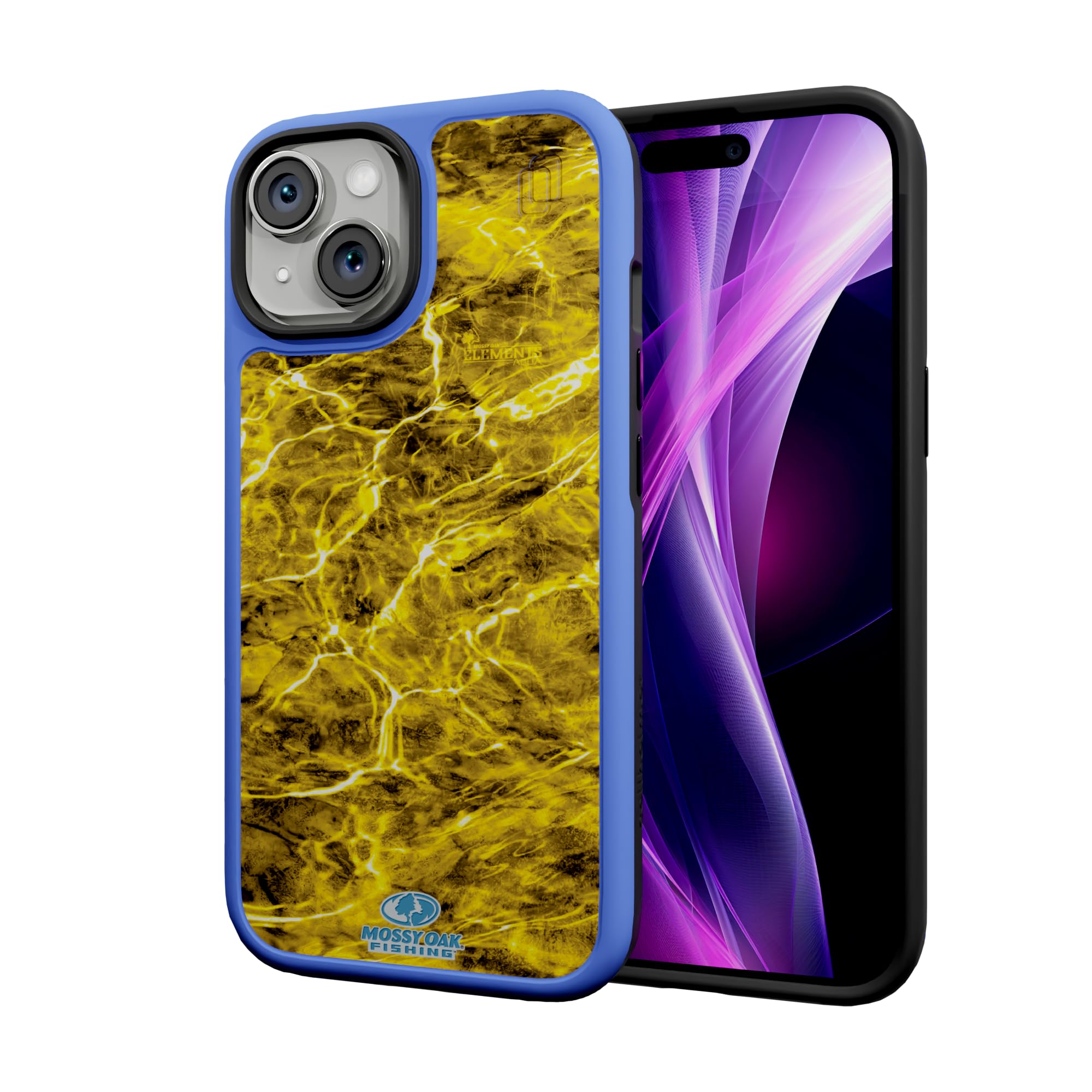 cellhelmet Fortitude Case for iPhone 15 | MagSafe Compatible | Dual Protection | Drop Test Certified | Shockproof Durable iPhone 15 Mossy Oak Case |