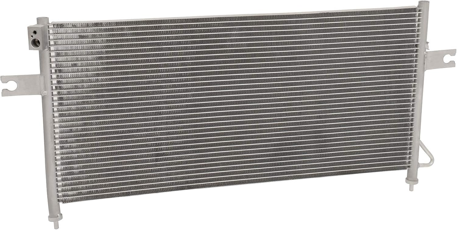 OCPTY AC Condenser Compatible with 1998-2002 for Nissan Frontier | 2000-2002 for Nissan Xterra, Replace 4978,7013675 Condenser Air Conditioning Condenser Automobile condenser