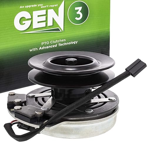 8TEN Embrague eléctrico de toma de fuerza Gen 3 para Craftsman Cub Cadet MTD RZT42 RZT50 917-04622 717-04183 5219-99 917-04183