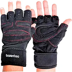 Luva Para Academia Crossfit Ciclismo Masculina Feminina Meio Dedo