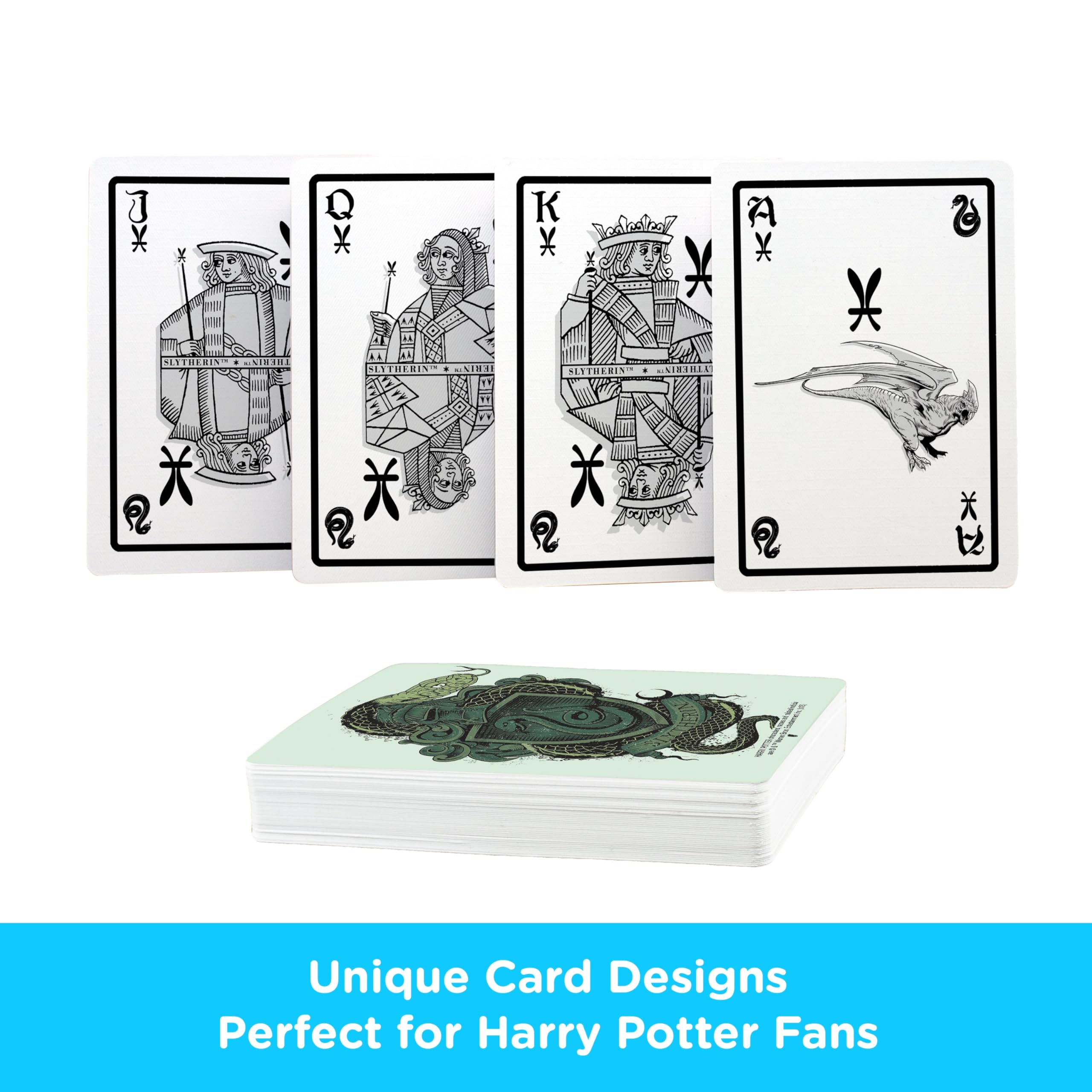 Harry Potter Slytherin Multi Image Playing Cards, Standard Playing