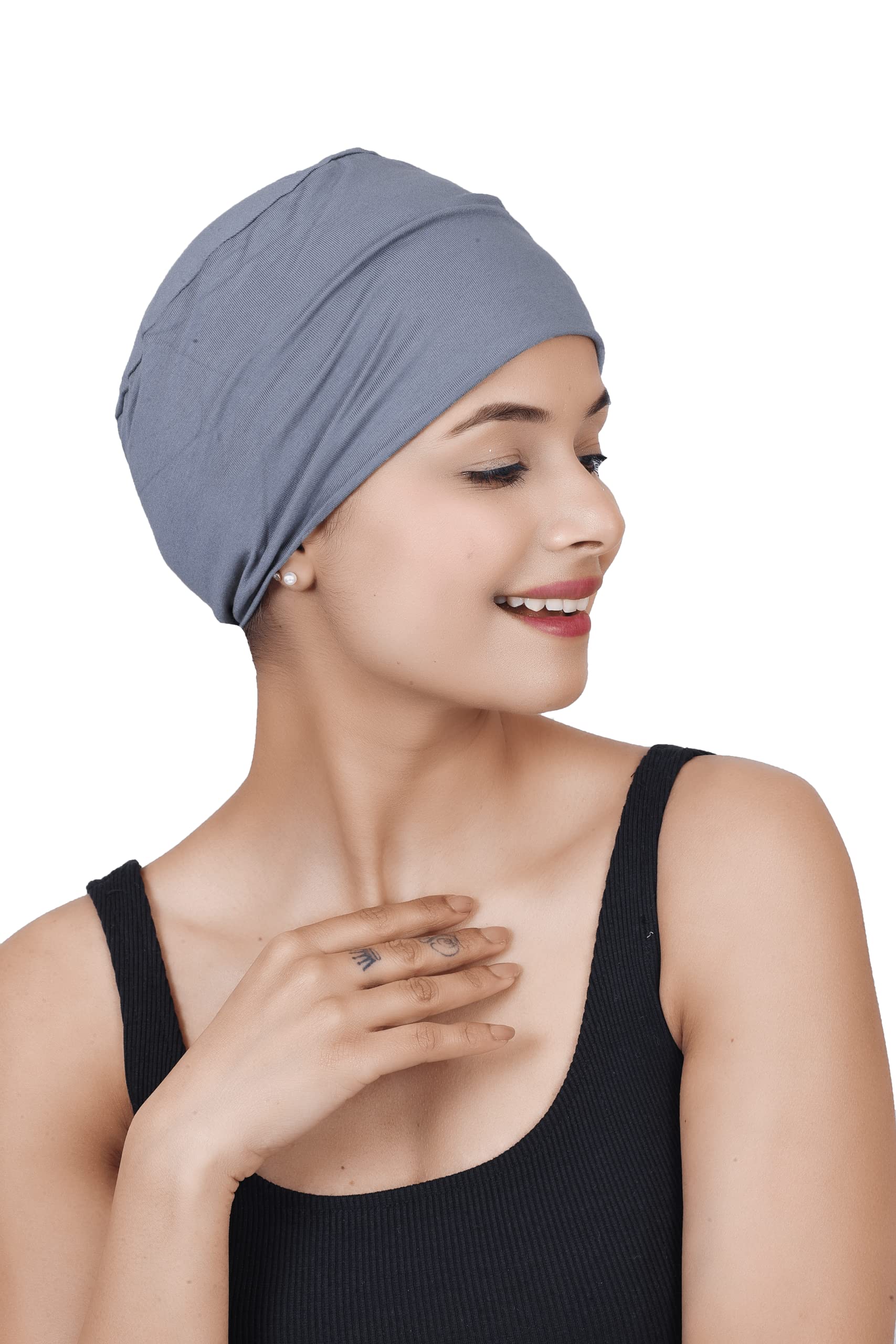 Chemo Hats Solid Sleep Cap Bamboo