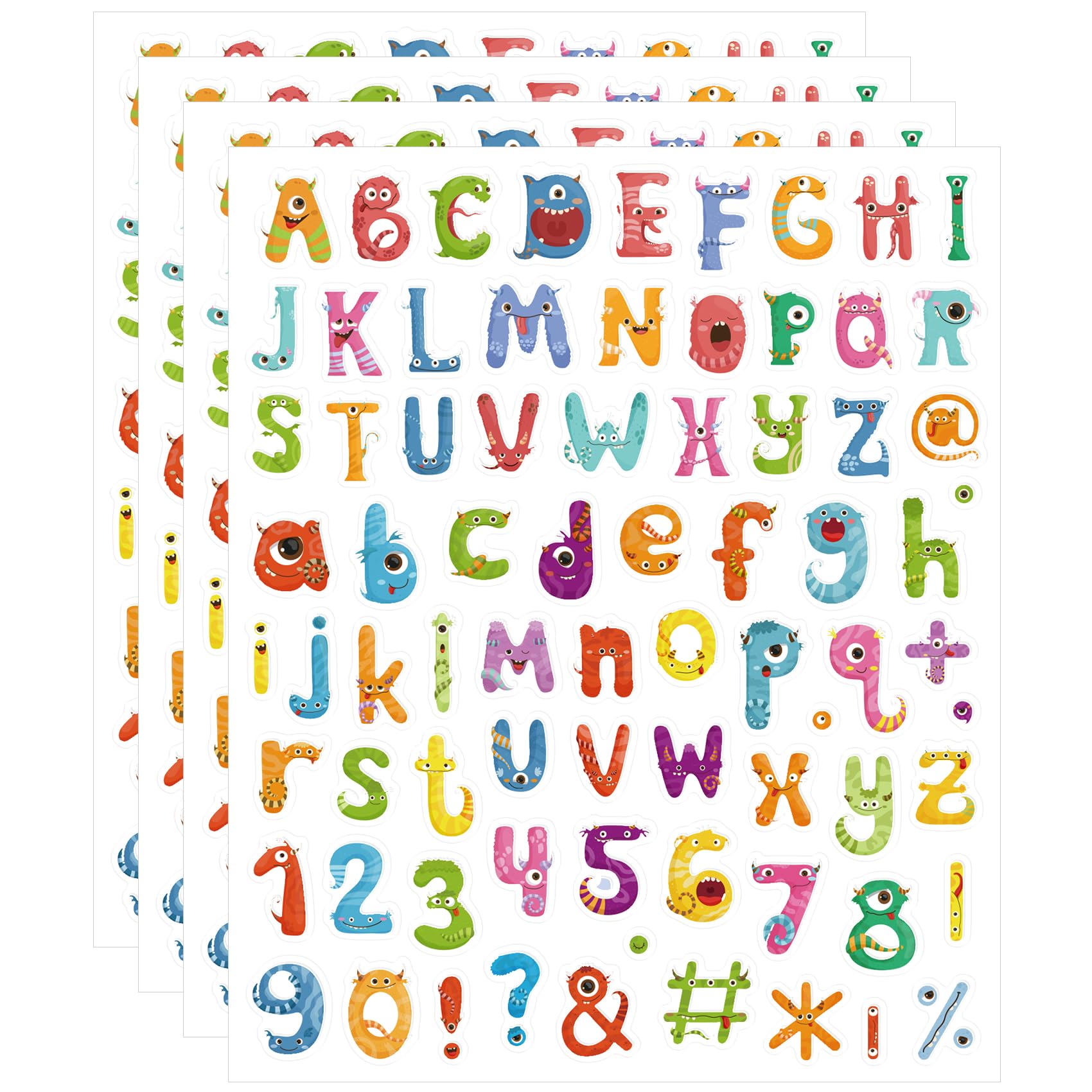 AlhaozzStickers ABCD (Word-Style-B)